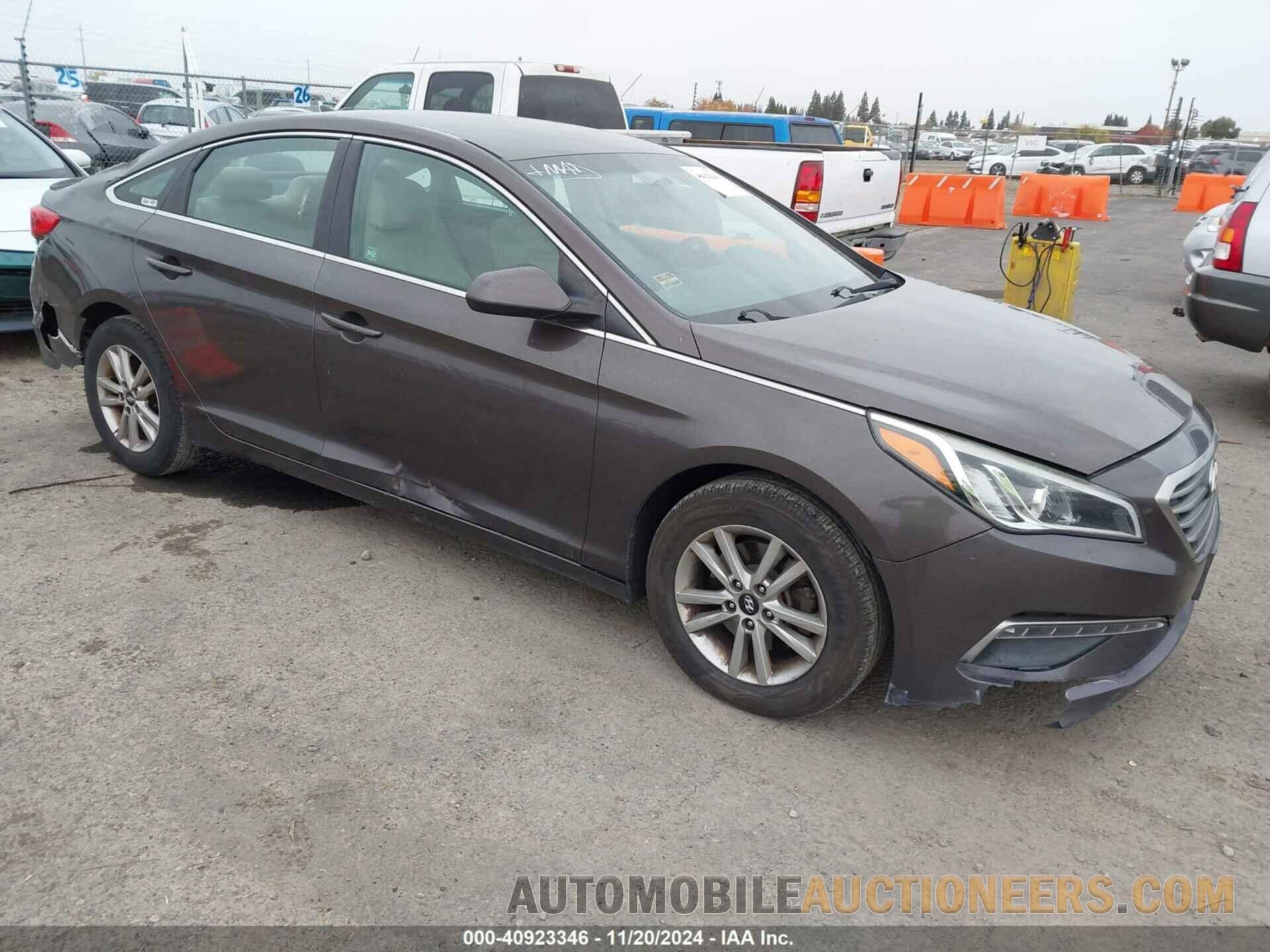 5NPE24AF3FH022063 HYUNDAI SONATA 2015