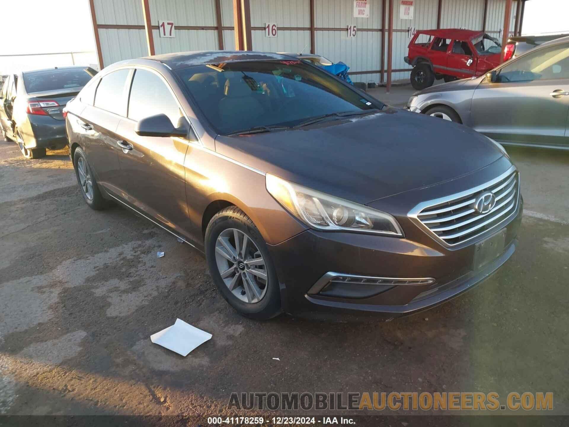 5NPE24AF3FH122874 HYUNDAI SONATA 2015