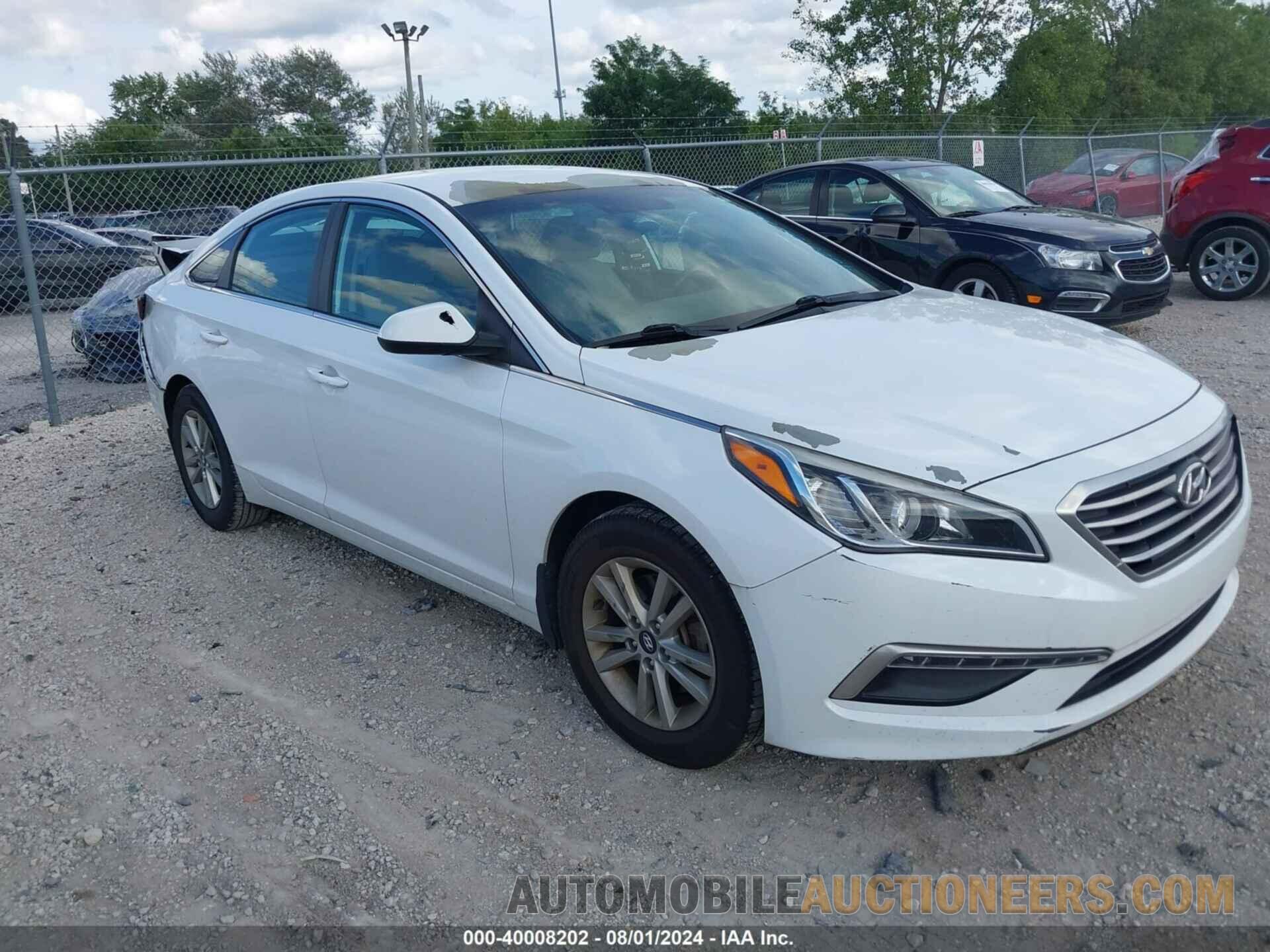 5NPE24AF3FH159407 HYUNDAI SONATA 2015