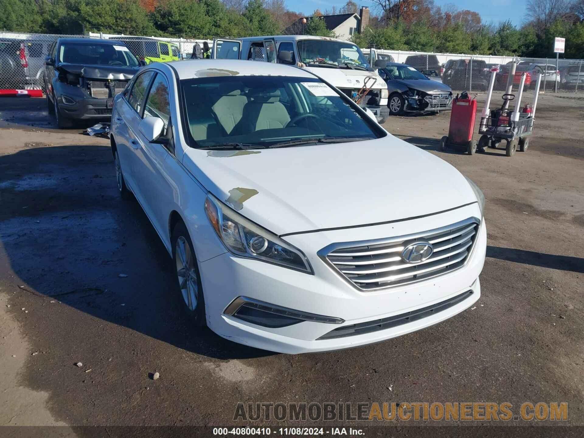 5NPE24AF3FH234168 HYUNDAI SONATA 2015