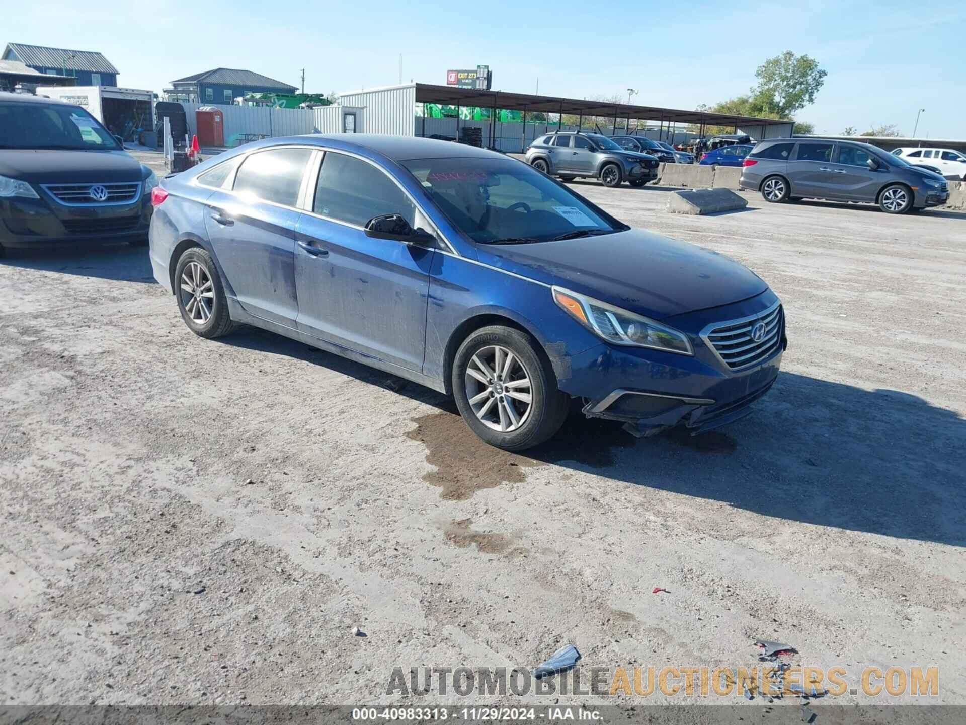 5NPE24AF3GH328598 HYUNDAI SONATA 2016