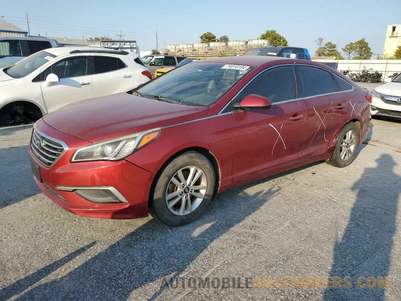 5NPE24AF3GH339374 HYUNDAI SONATA 2016