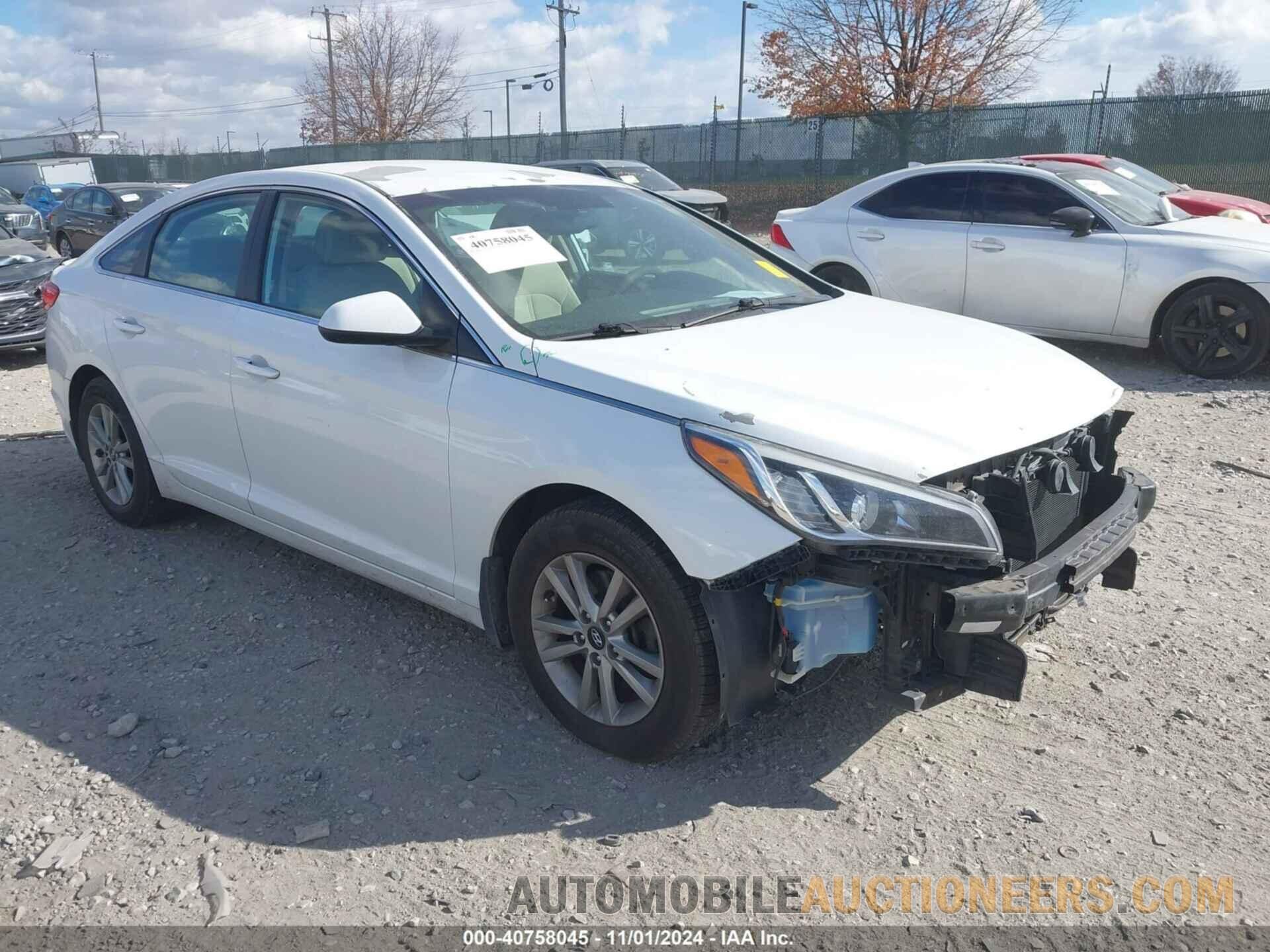 5NPE24AF3GH376957 HYUNDAI SONATA 2016