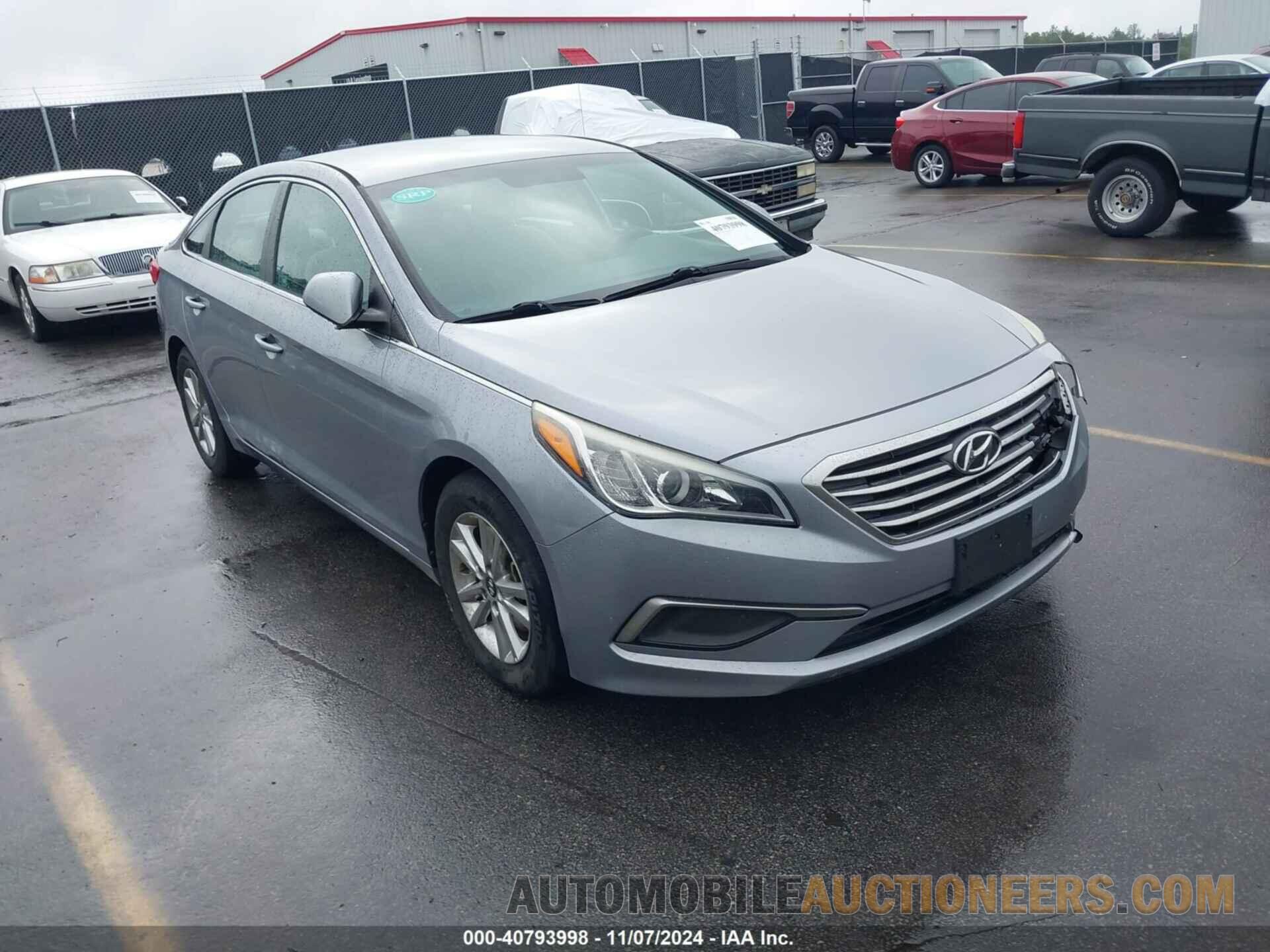 5NPE24AF3GH386596 HYUNDAI SONATA 2016