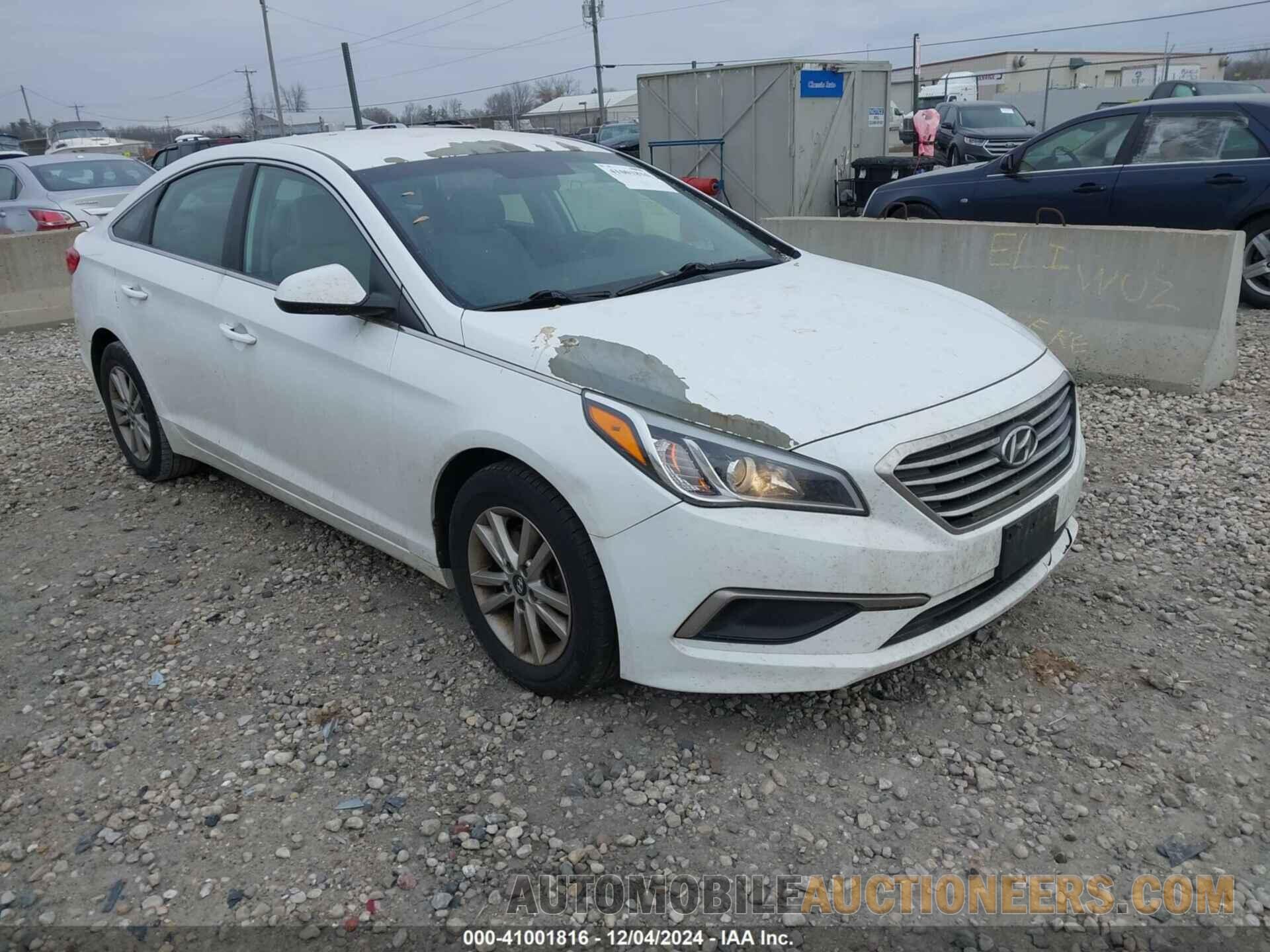 5NPE24AF3GH416924 HYUNDAI SONATA 2016