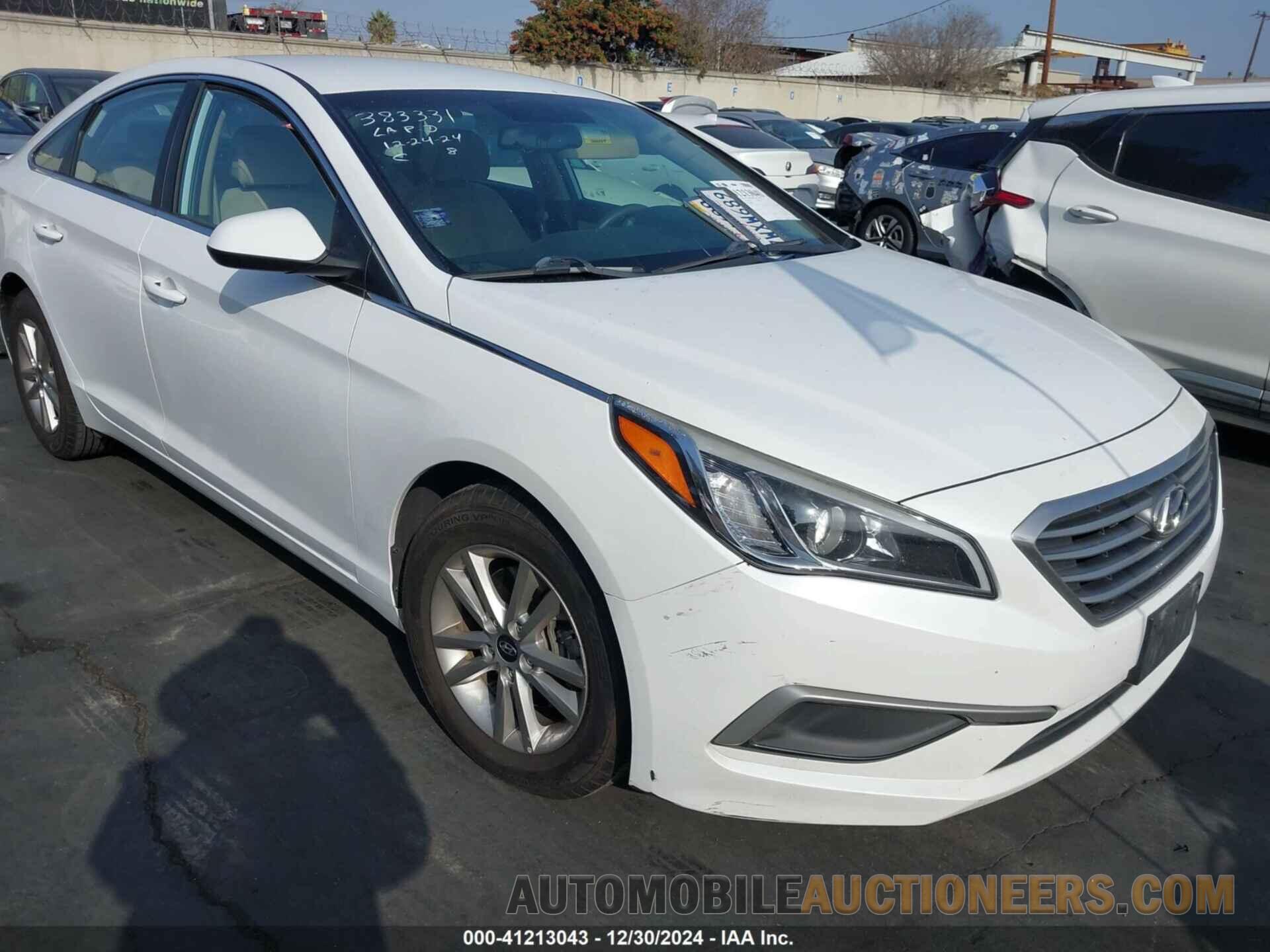 5NPE24AF3HH506768 HYUNDAI SONATA 2017