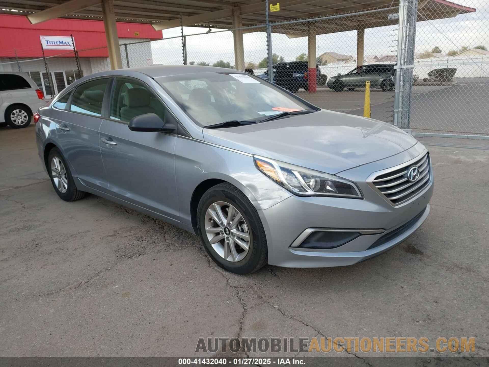 5NPE24AF3HH557106 HYUNDAI SONATA 2017