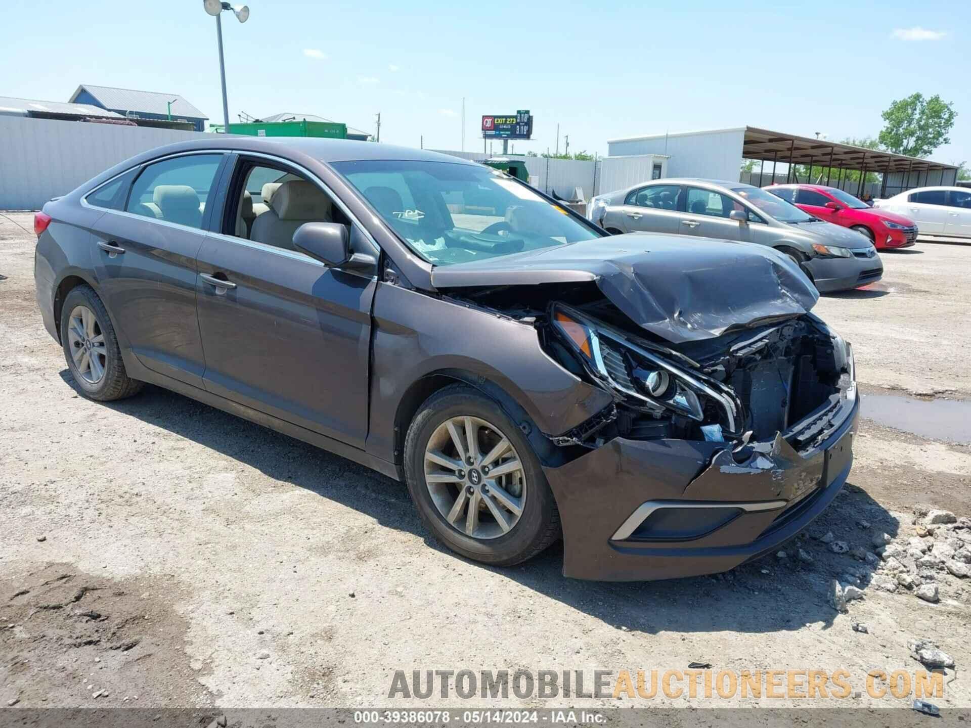 5NPE24AF3HH568008 HYUNDAI SONATA 2017