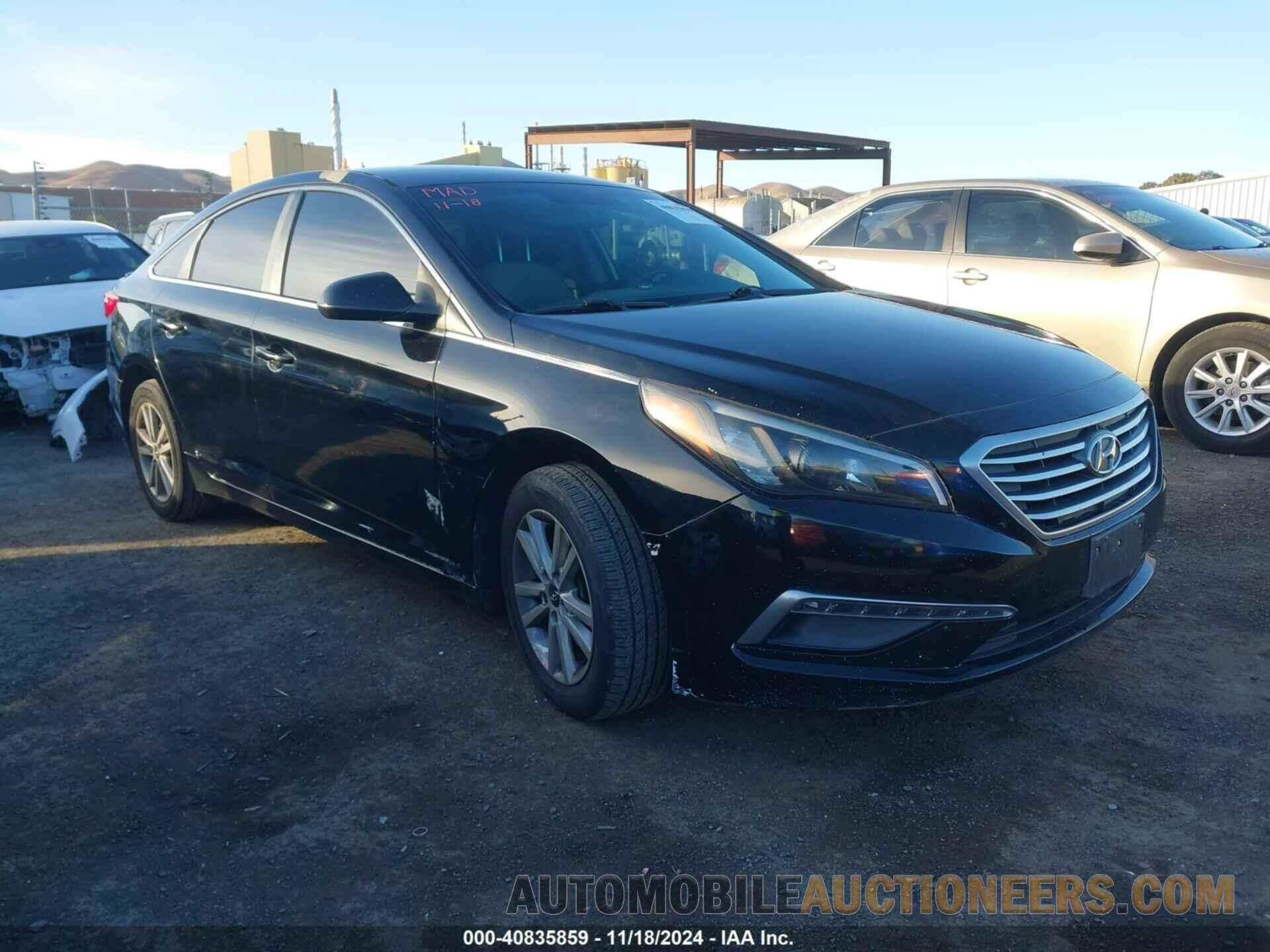 5NPE24AF4FH002887 HYUNDAI SONATA 2015