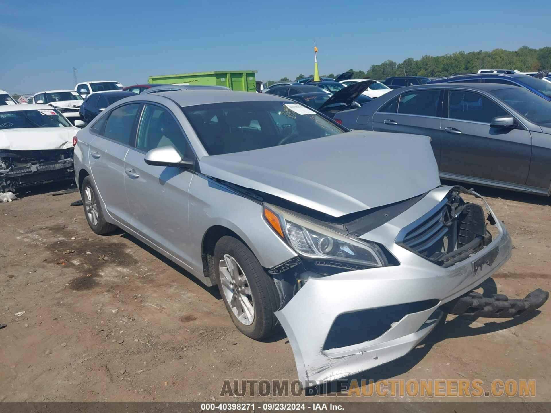 5NPE24AF4FH003392 HYUNDAI SONATA 2015