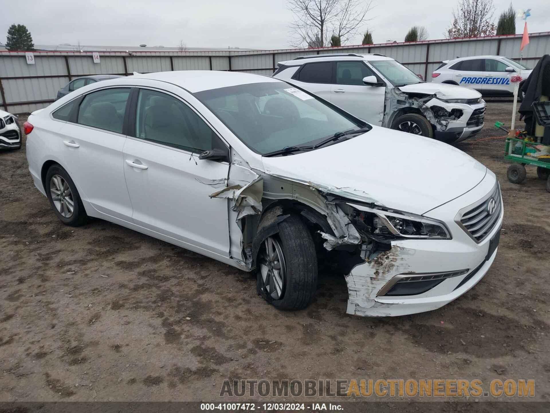 5NPE24AF4FH004106 HYUNDAI SONATA 2015