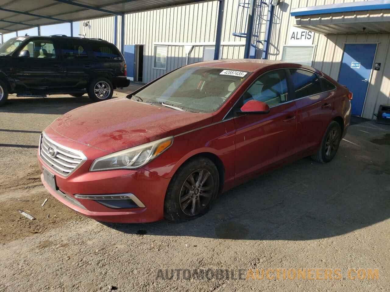 5NPE24AF4FH050731 HYUNDAI SONATA 2015