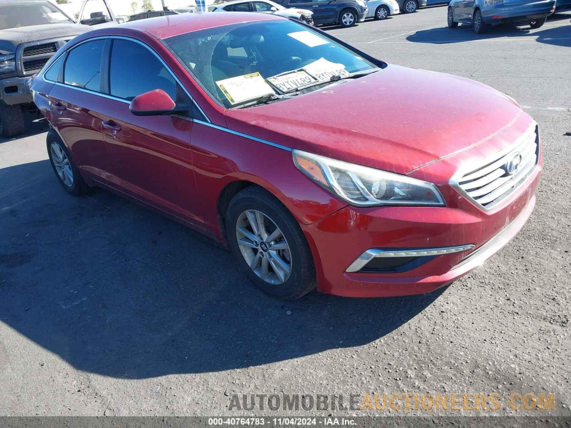 5NPE24AF4FH173445 HYUNDAI SONATA 2015