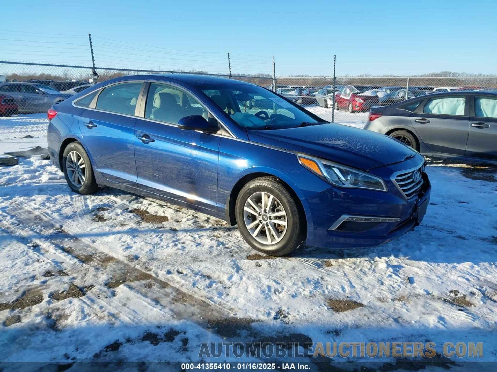 5NPE24AF4FH178337 HYUNDAI SONATA 2015