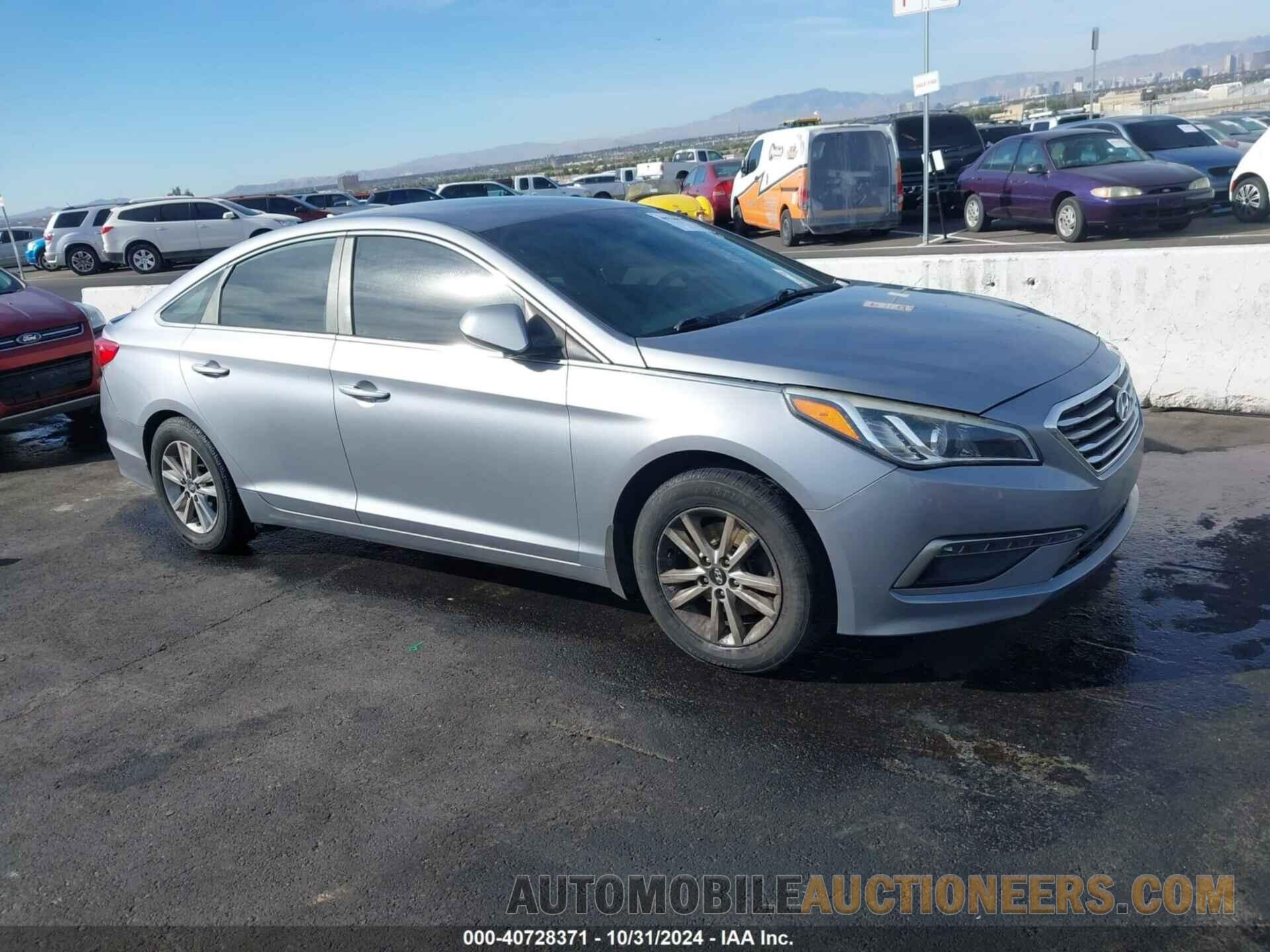 5NPE24AF4FH178967 HYUNDAI SONATA 2015