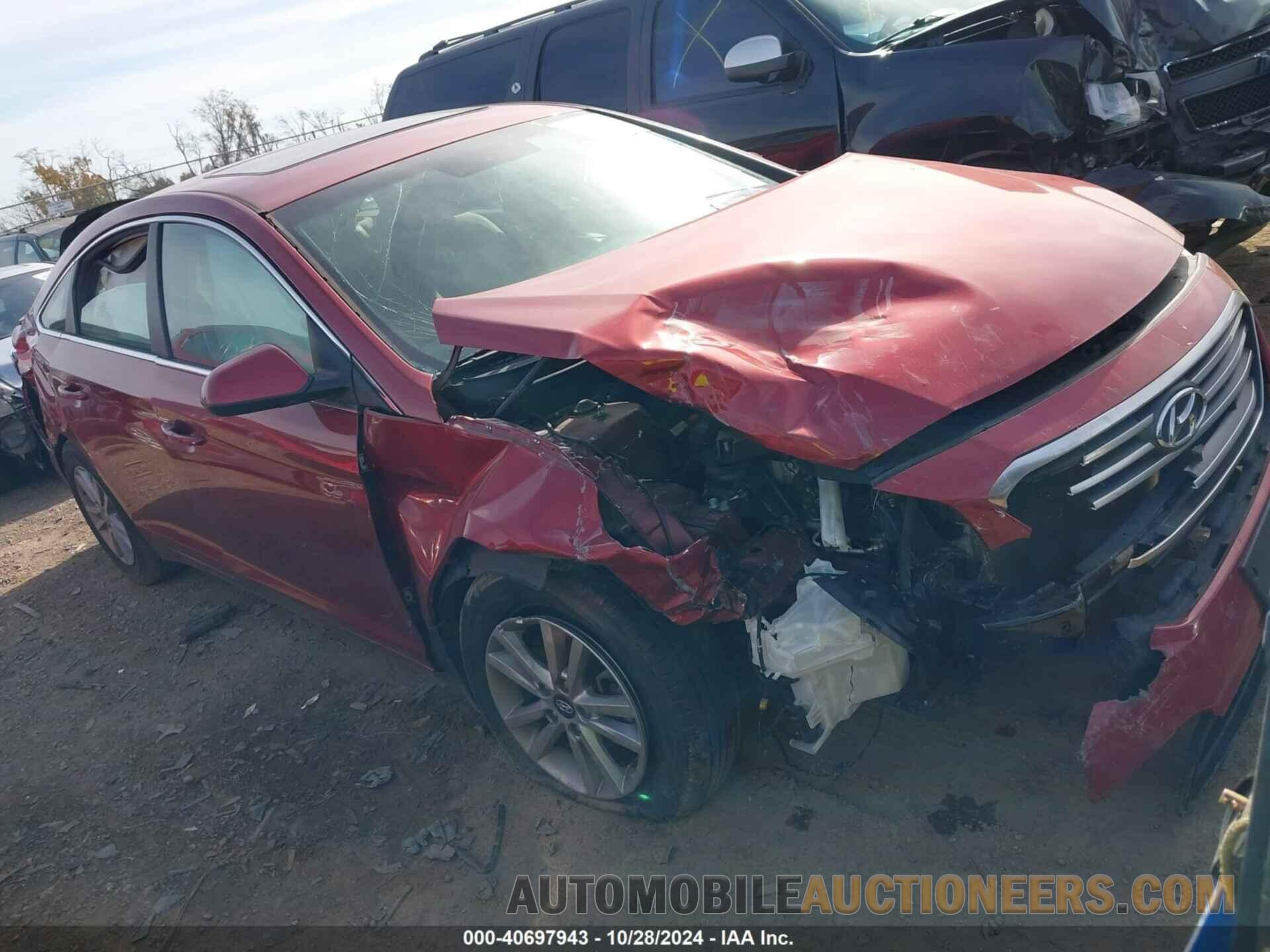 5NPE24AF4FH204399 HYUNDAI SONATA 2015