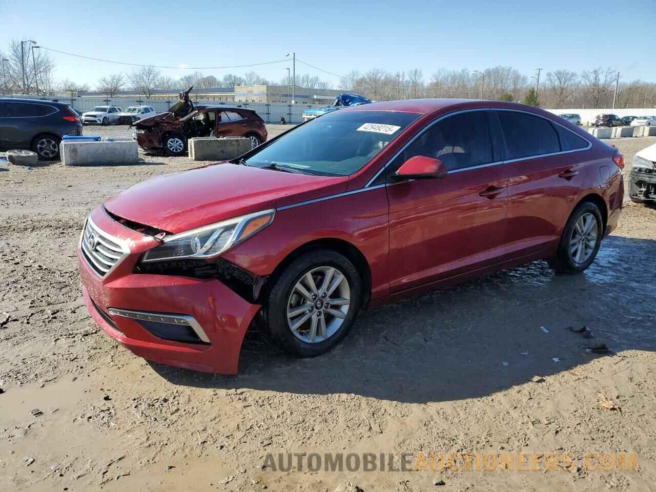 5NPE24AF4FH250167 HYUNDAI SONATA 2015