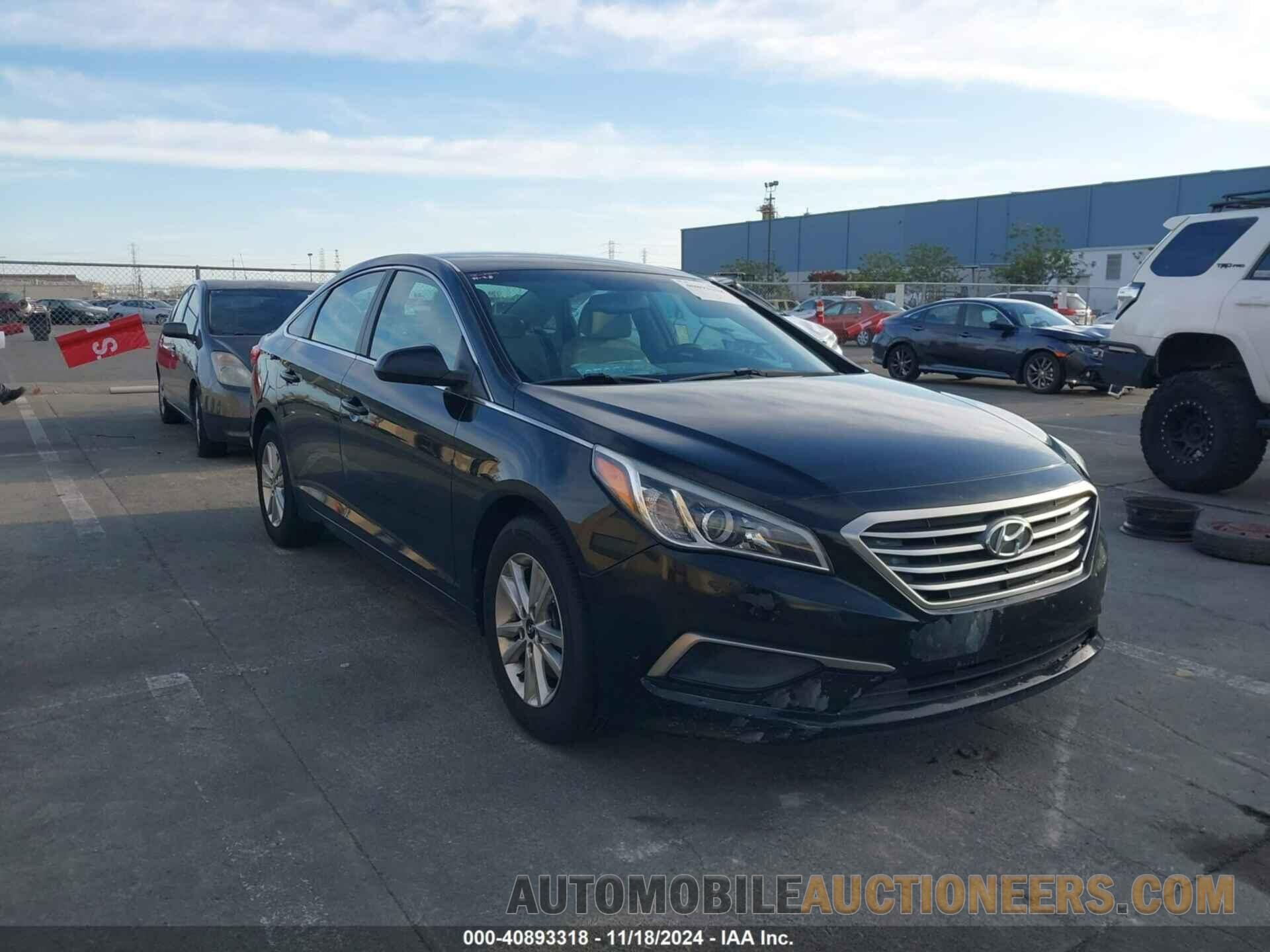 5NPE24AF4GH265687 HYUNDAI SONATA 2016