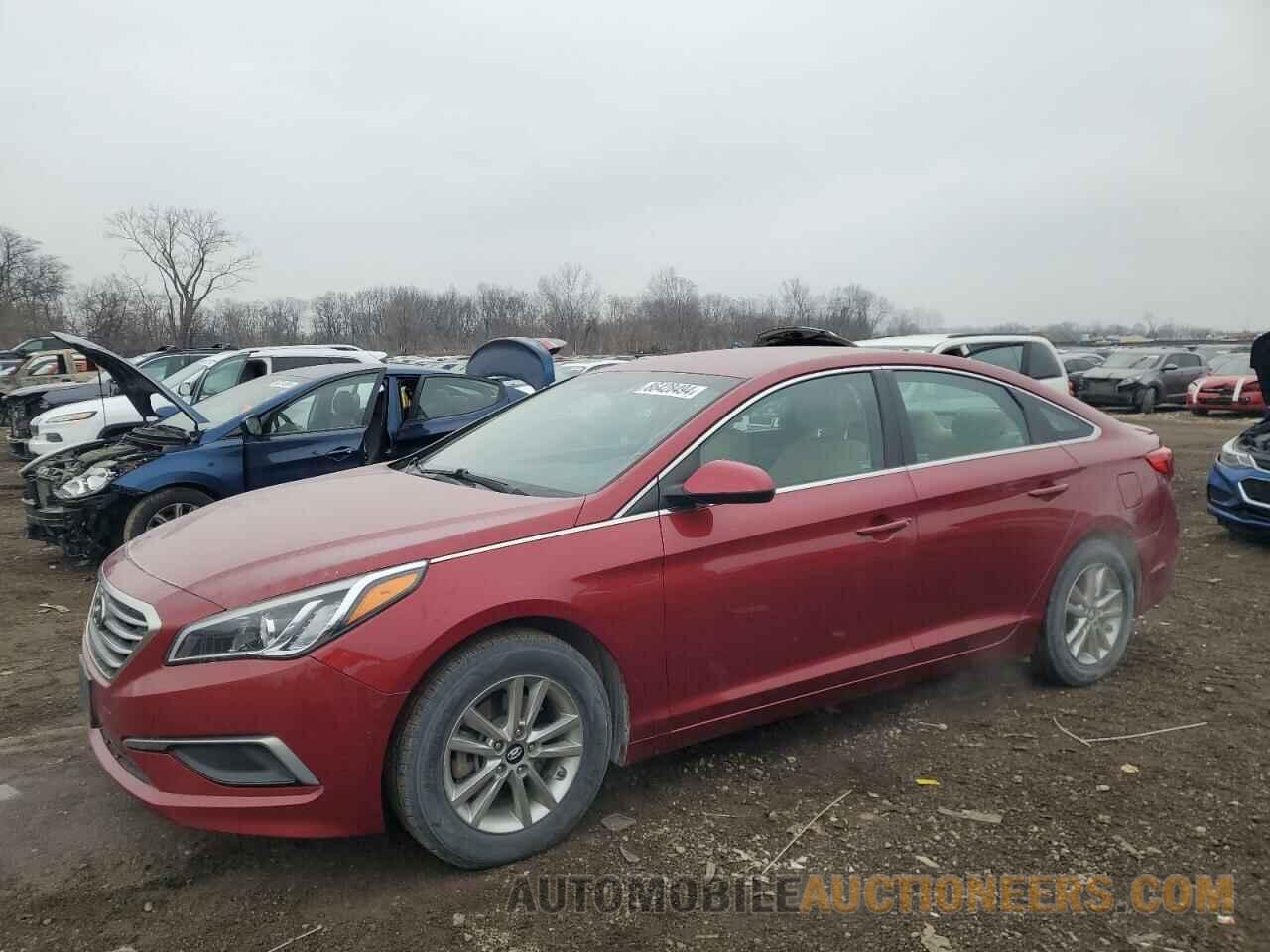 5NPE24AF4GH280187 HYUNDAI SONATA 2016