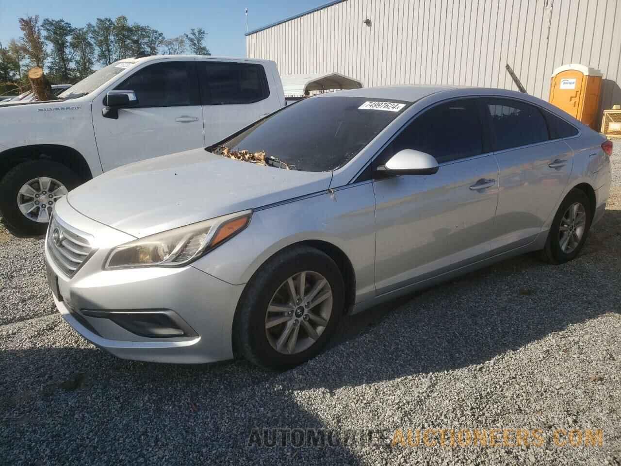 5NPE24AF4GH281419 HYUNDAI SONATA 2016