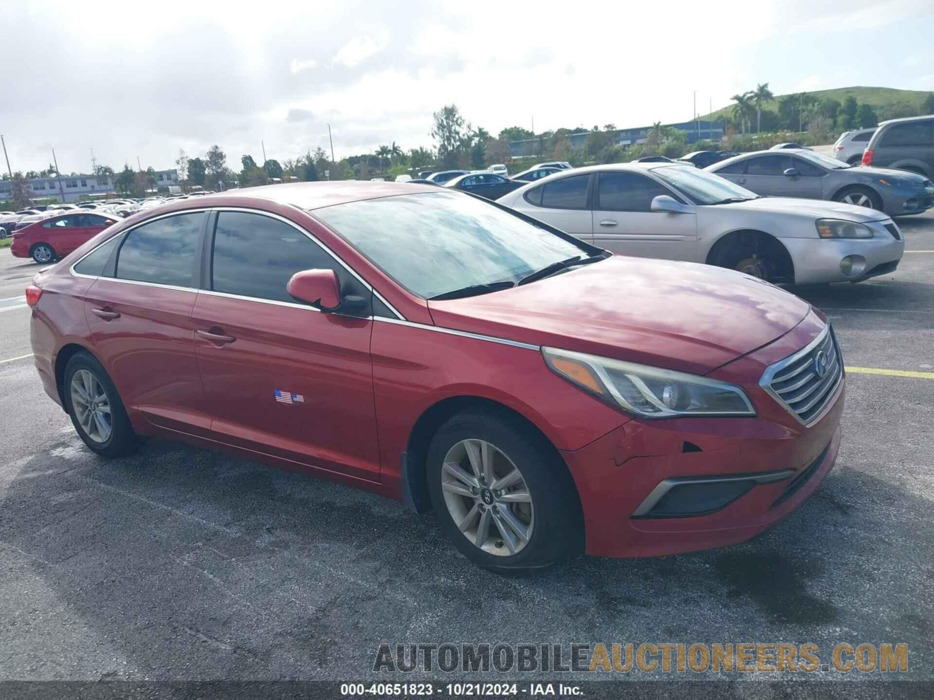 5NPE24AF4GH303564 HYUNDAI SONATA 2016