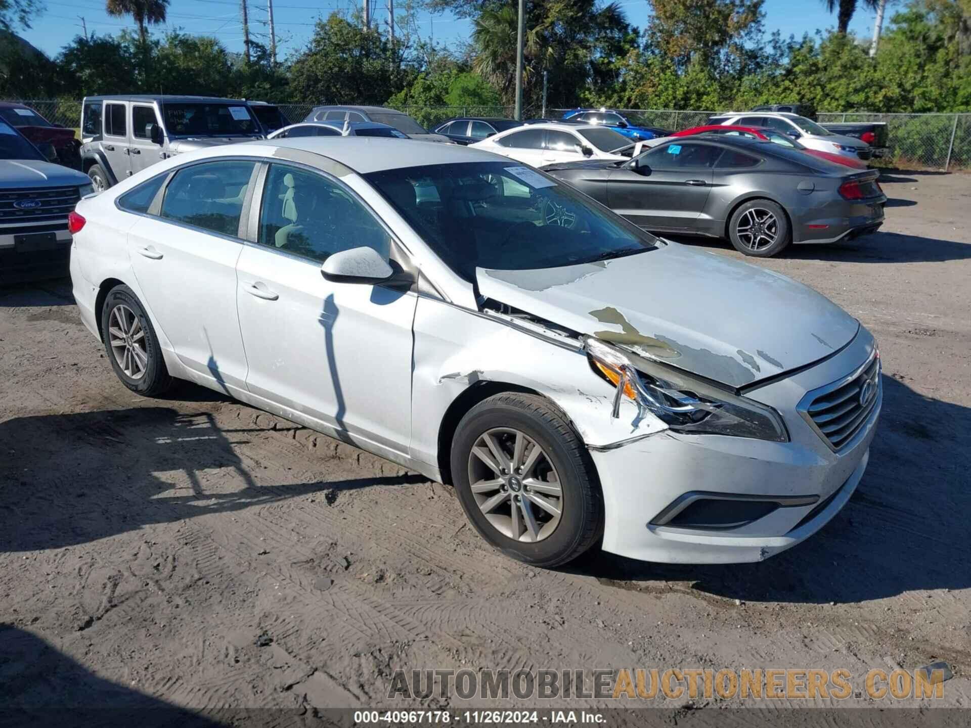 5NPE24AF4GH371413 HYUNDAI SONATA 2016