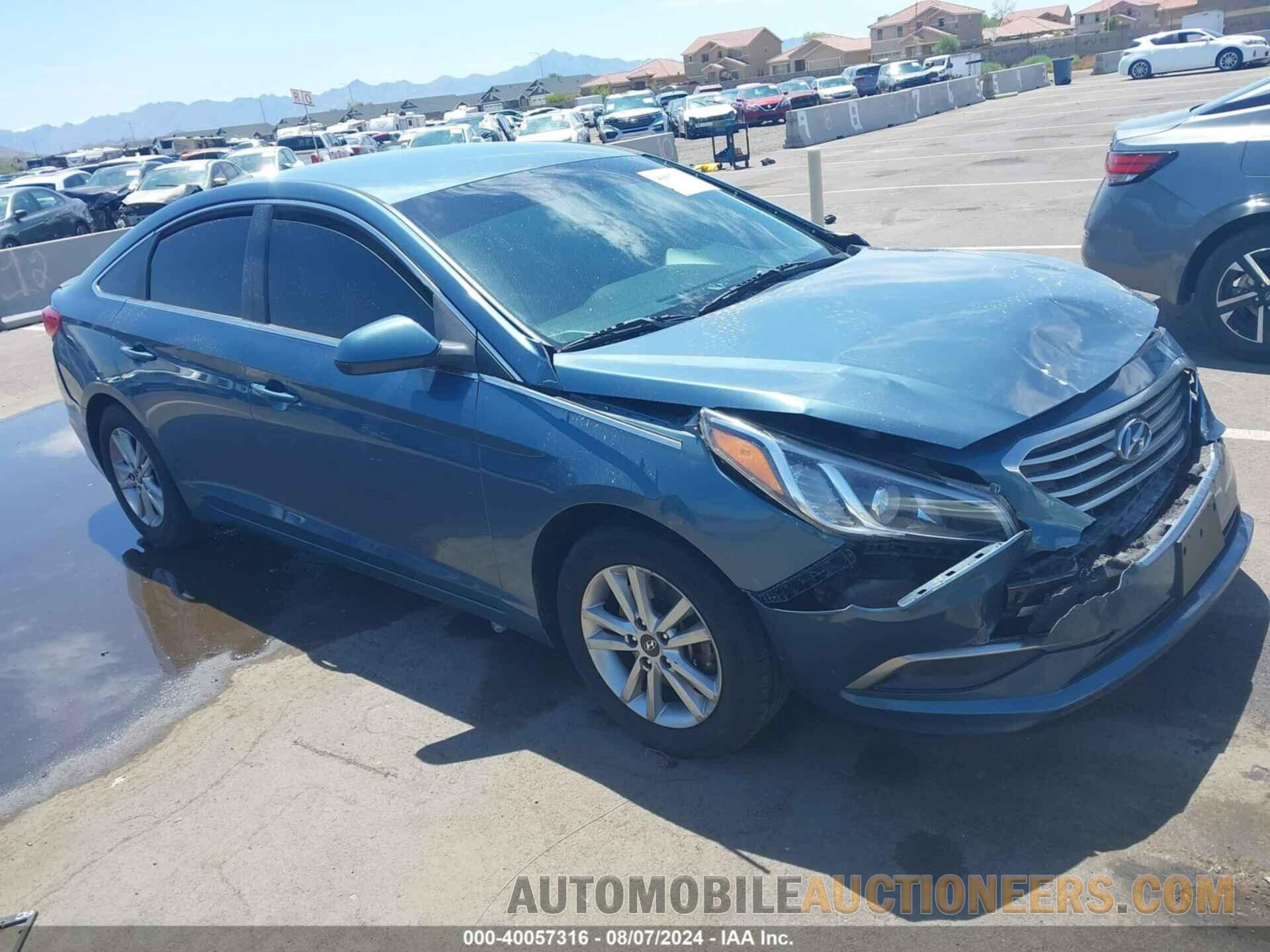 5NPE24AF4HH459654 HYUNDAI SONATA 2017