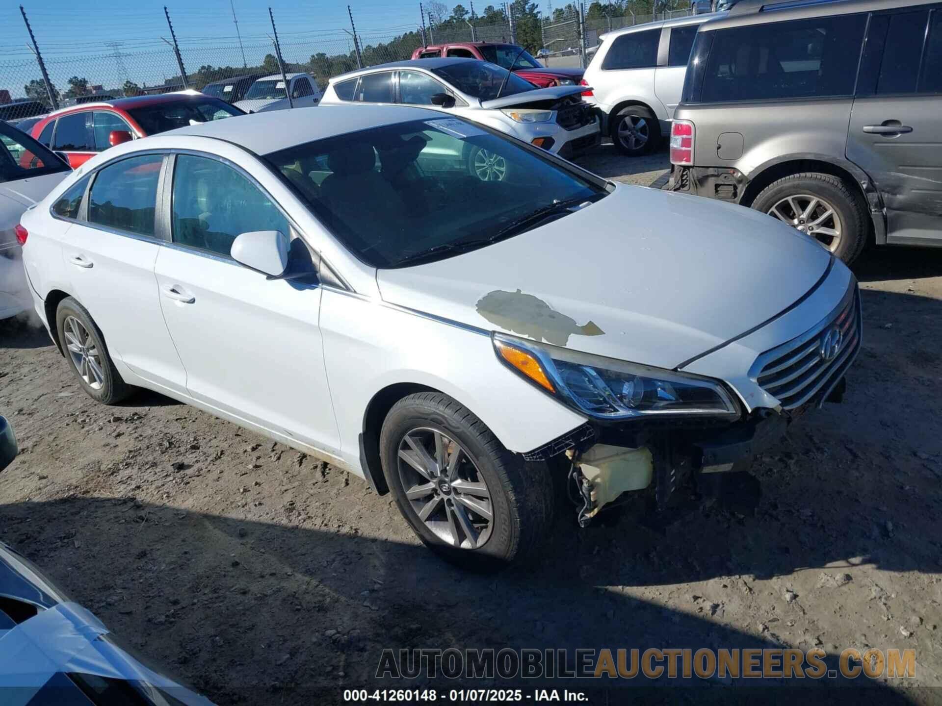 5NPE24AF4HH475627 HYUNDAI SONATA 2017