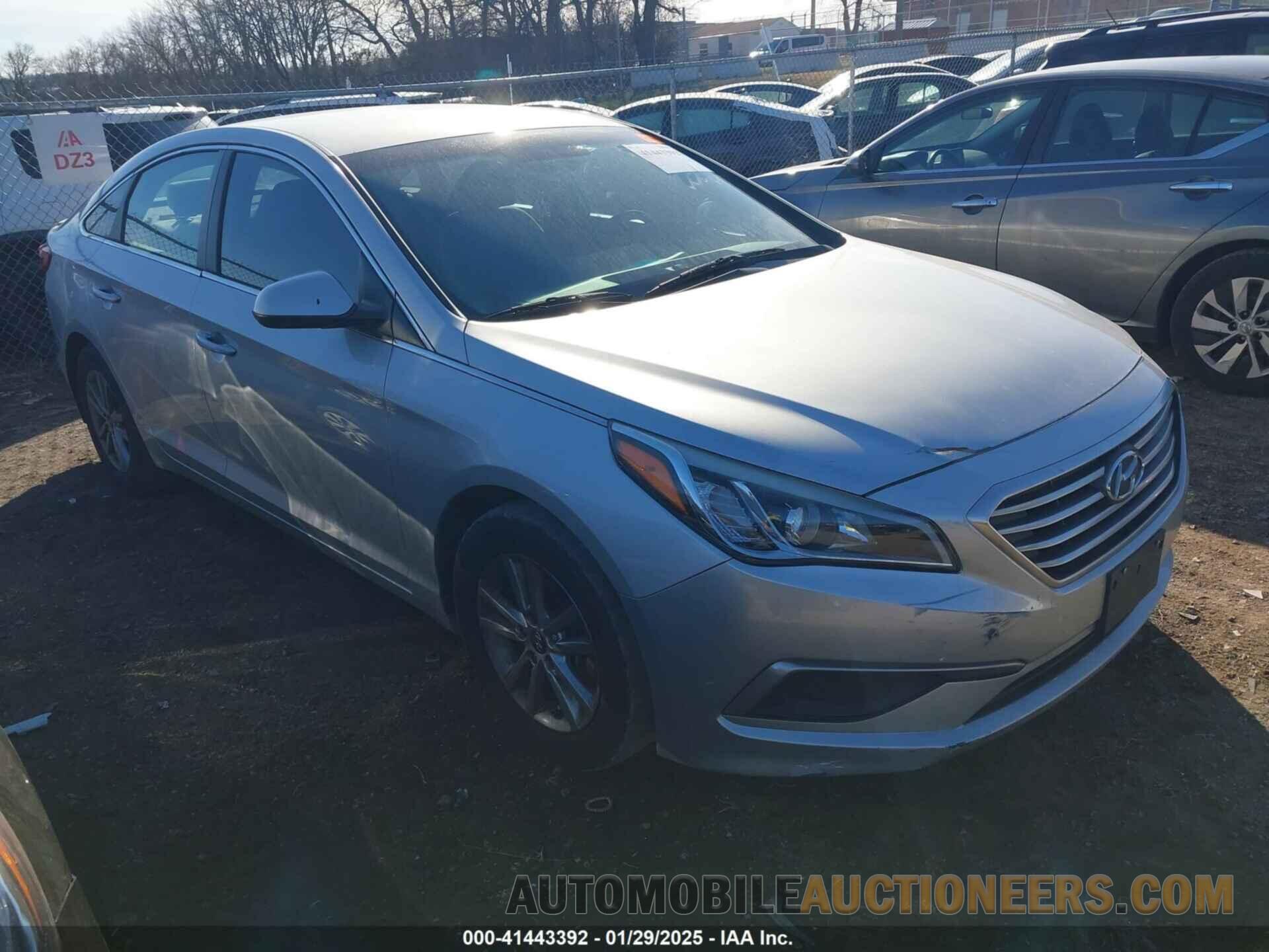 5NPE24AF4HH491262 HYUNDAI SONATA 2017