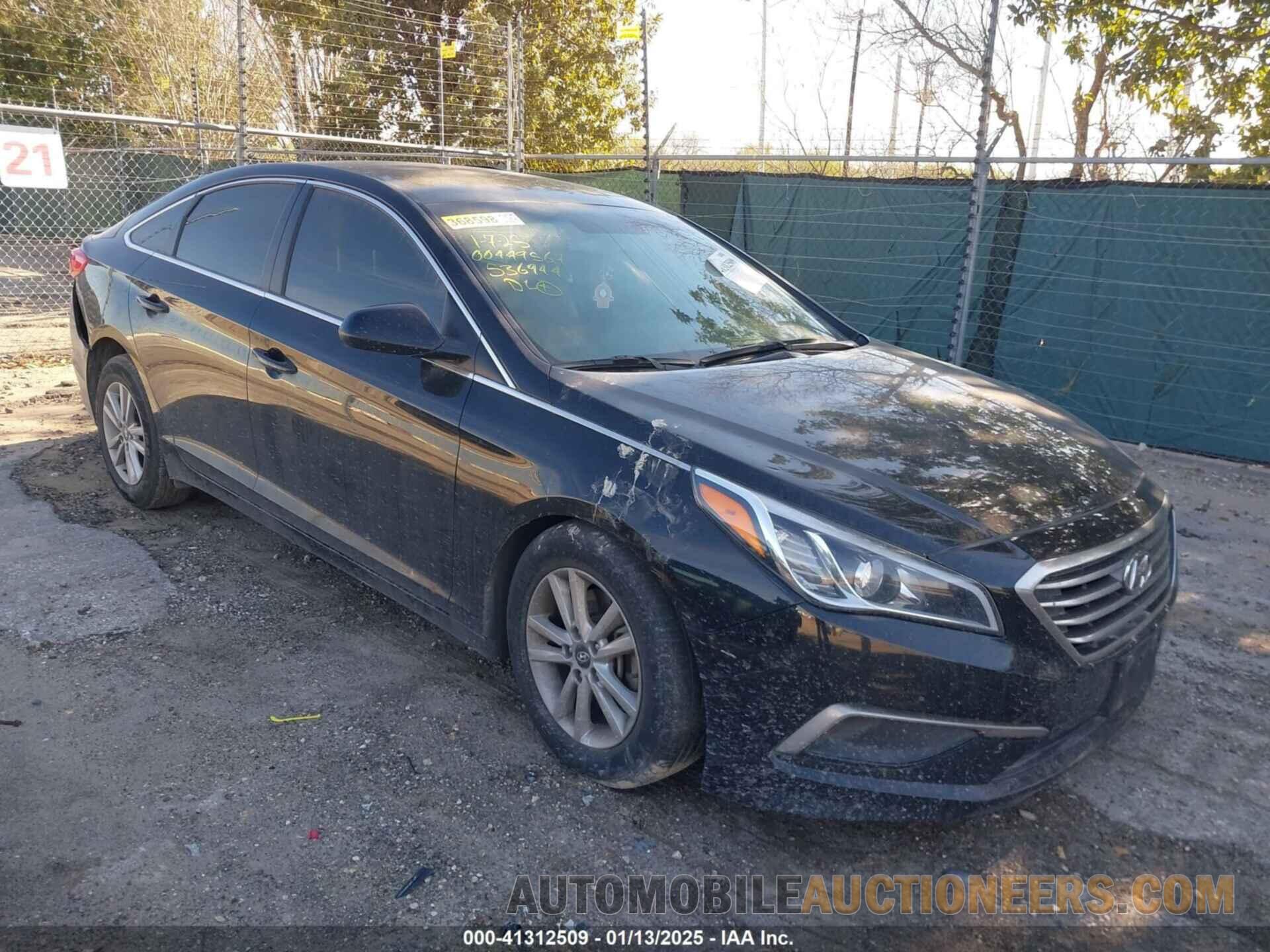 5NPE24AF4HH536944 HYUNDAI SONATA 2017