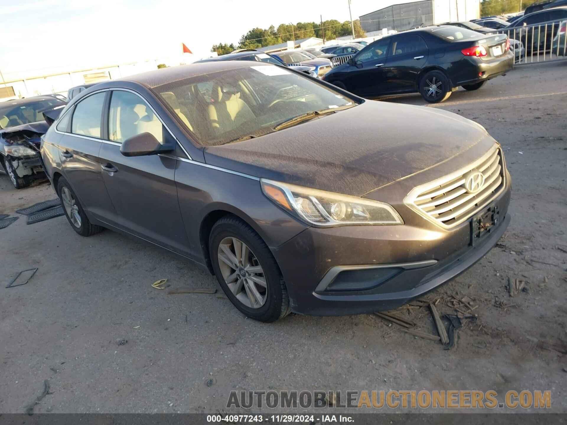 5NPE24AF4HH553100 HYUNDAI SONATA 2017