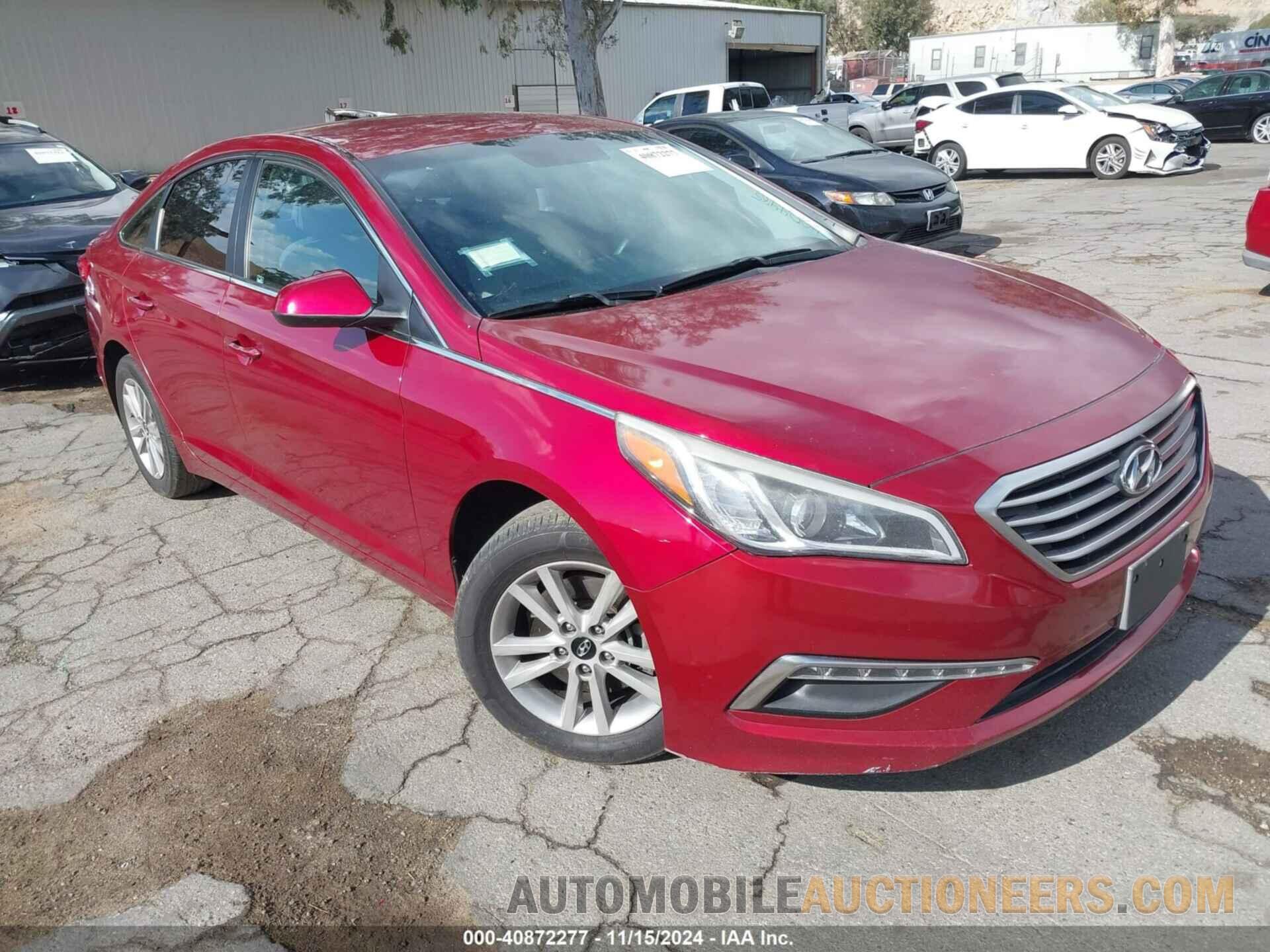 5NPE24AF5FH004485 HYUNDAI SONATA 2015