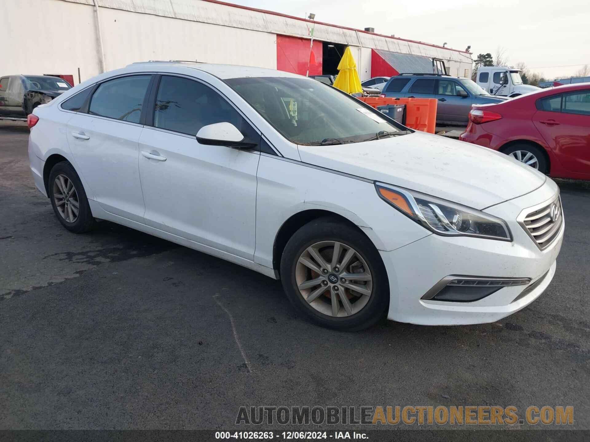 5NPE24AF5FH005765 HYUNDAI SONATA 2015