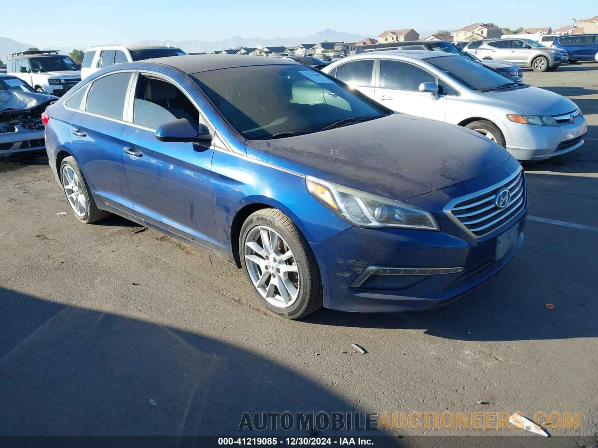 5NPE24AF5FH132435 HYUNDAI SONATA 2015