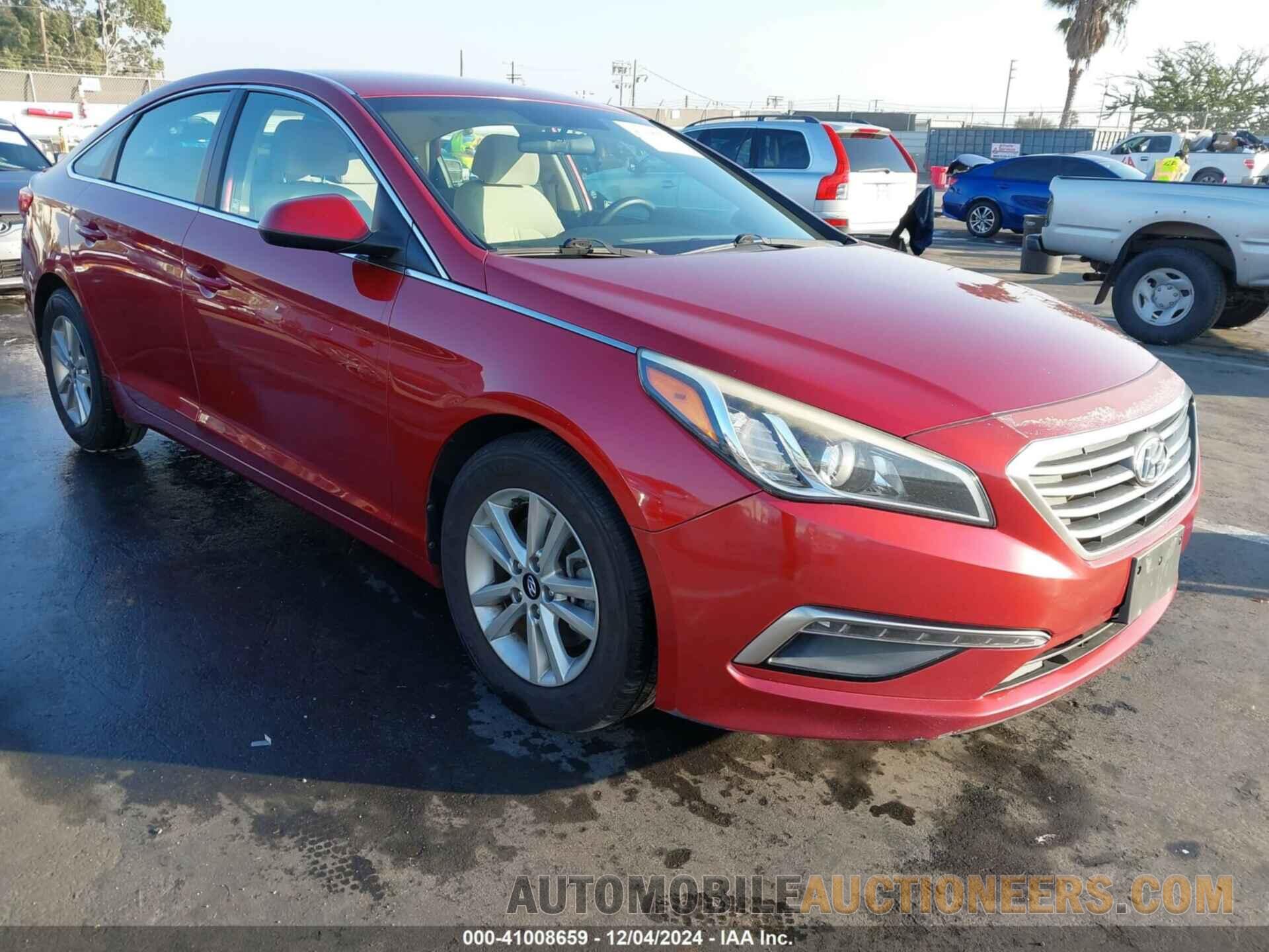 5NPE24AF5FH140289 HYUNDAI SONATA 2015