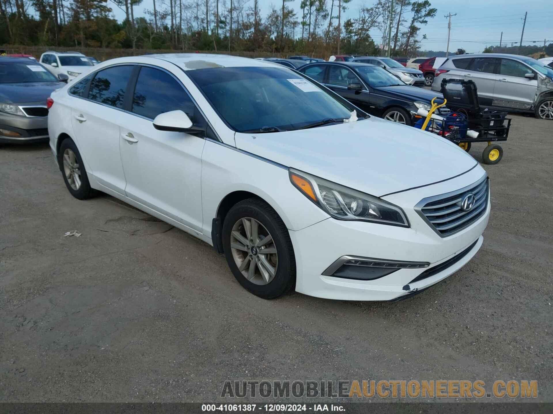 5NPE24AF5FH158789 HYUNDAI SONATA 2015