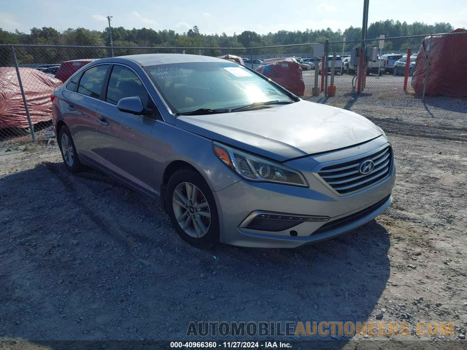 5NPE24AF5FH163071 HYUNDAI SONATA 2015