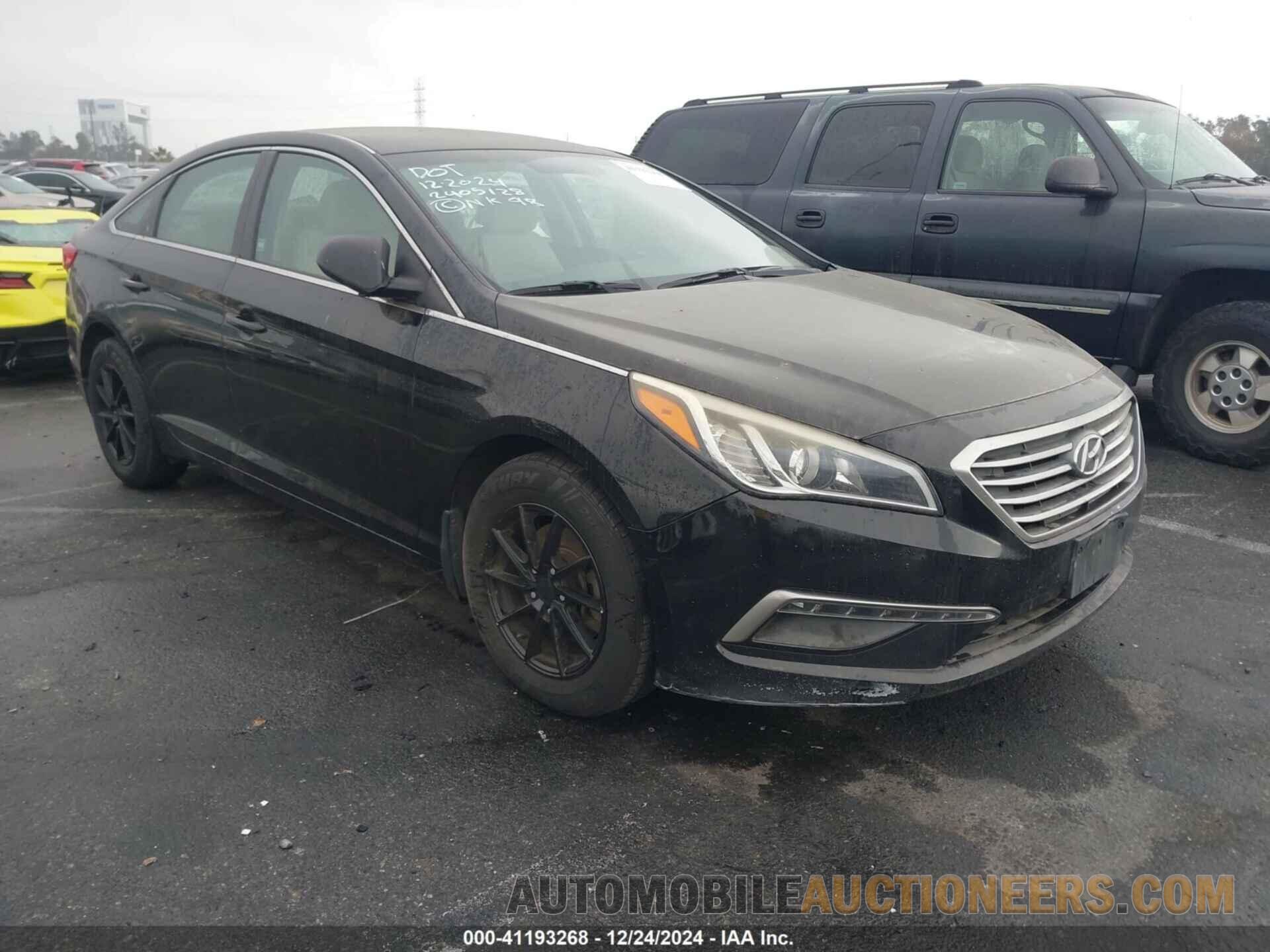 5NPE24AF5FH167444 HYUNDAI SONATA 2015