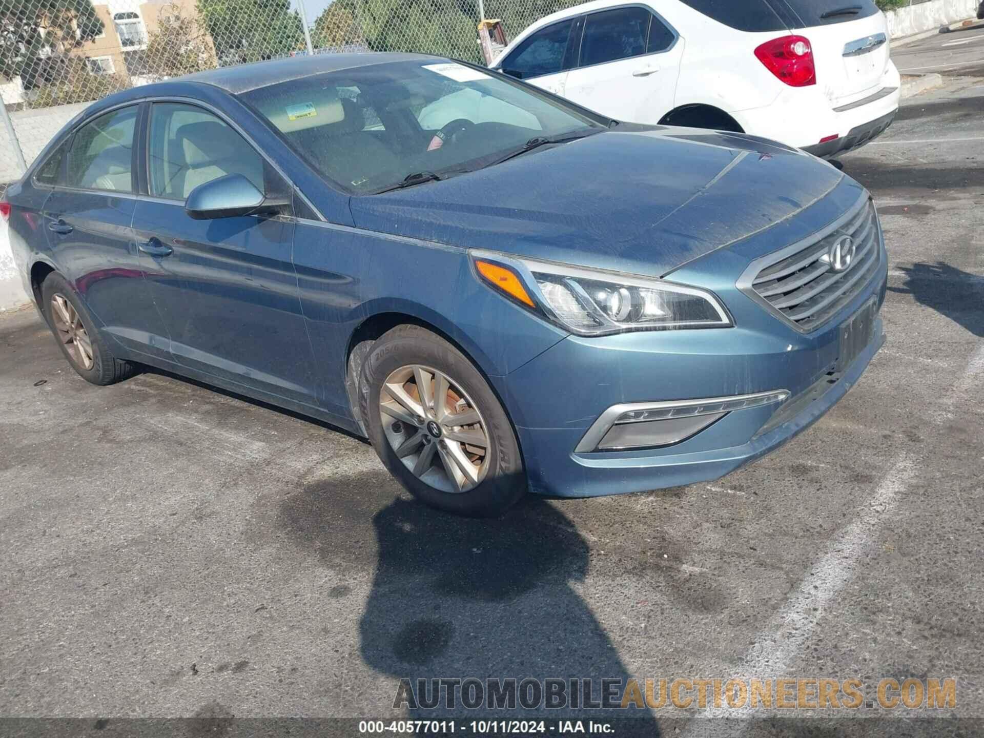 5NPE24AF5FH231207 HYUNDAI SONATA 2015