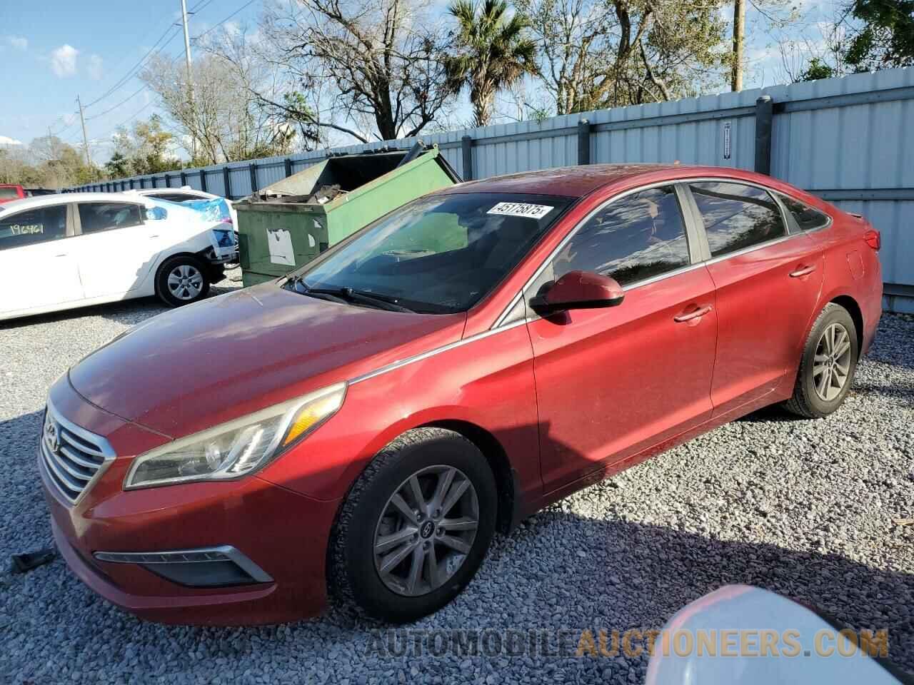 5NPE24AF5FH242238 HYUNDAI SONATA 2015