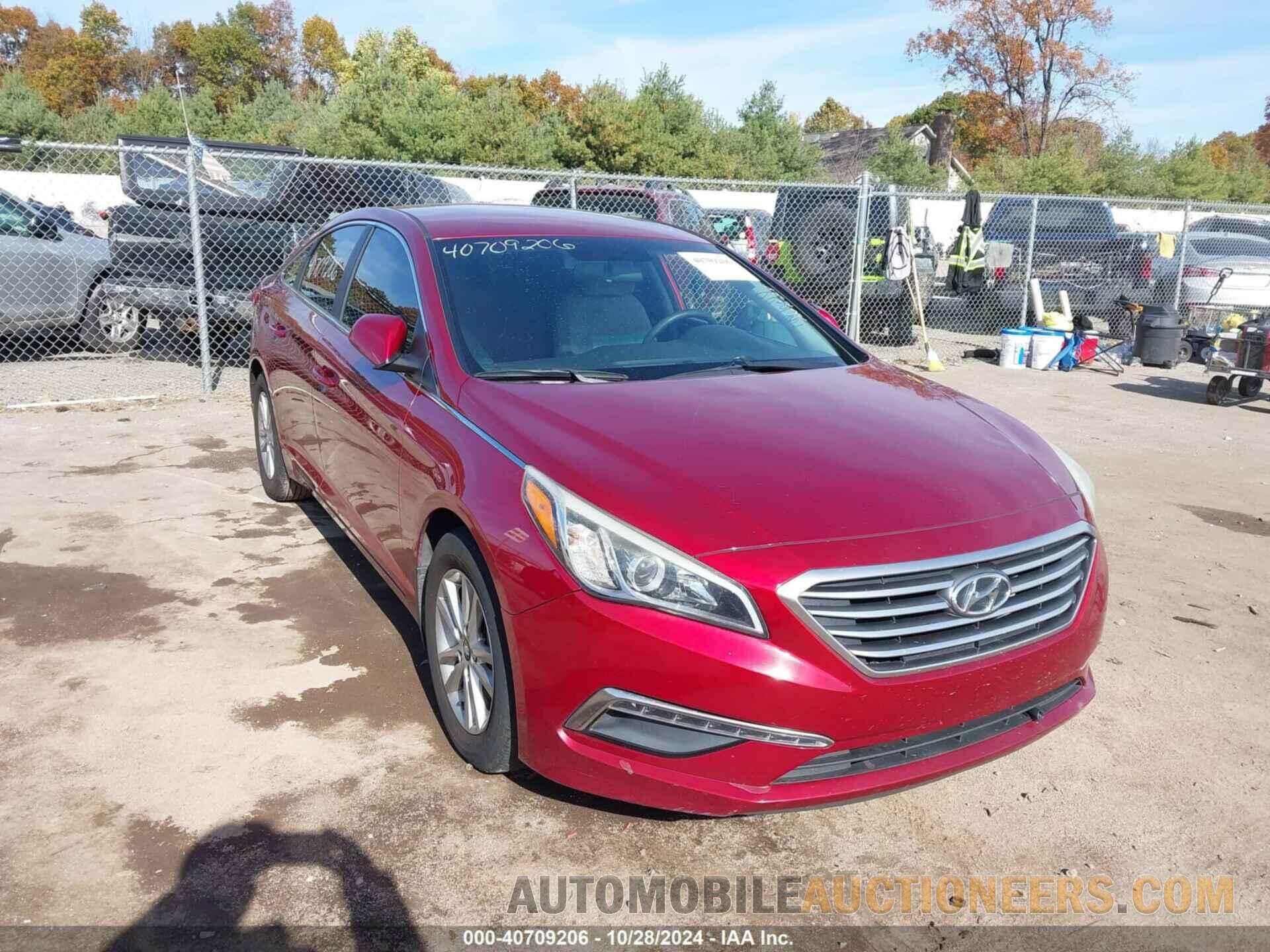 5NPE24AF5FH254695 HYUNDAI SONATA 2015