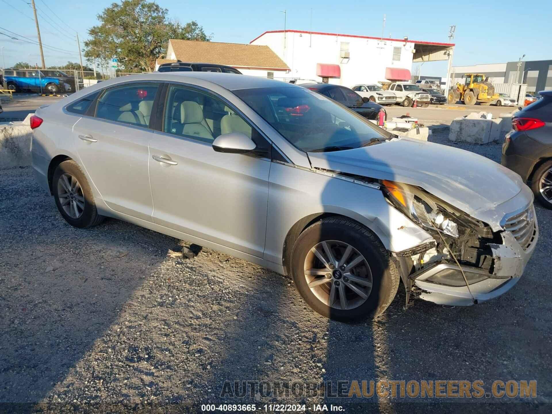 5NPE24AF5GH282465 HYUNDAI SONATA 2016