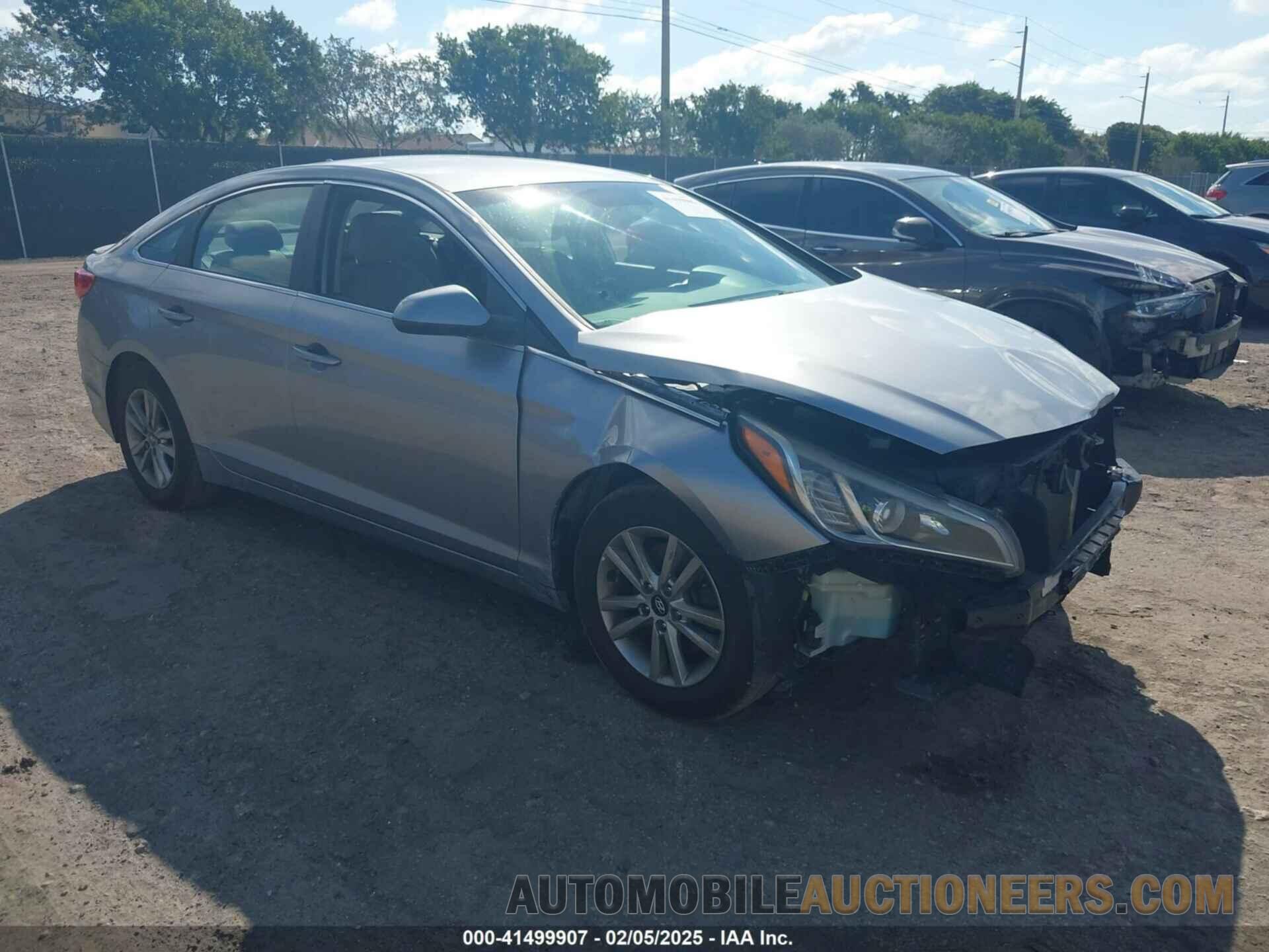 5NPE24AF5GH287472 HYUNDAI SONATA 2016