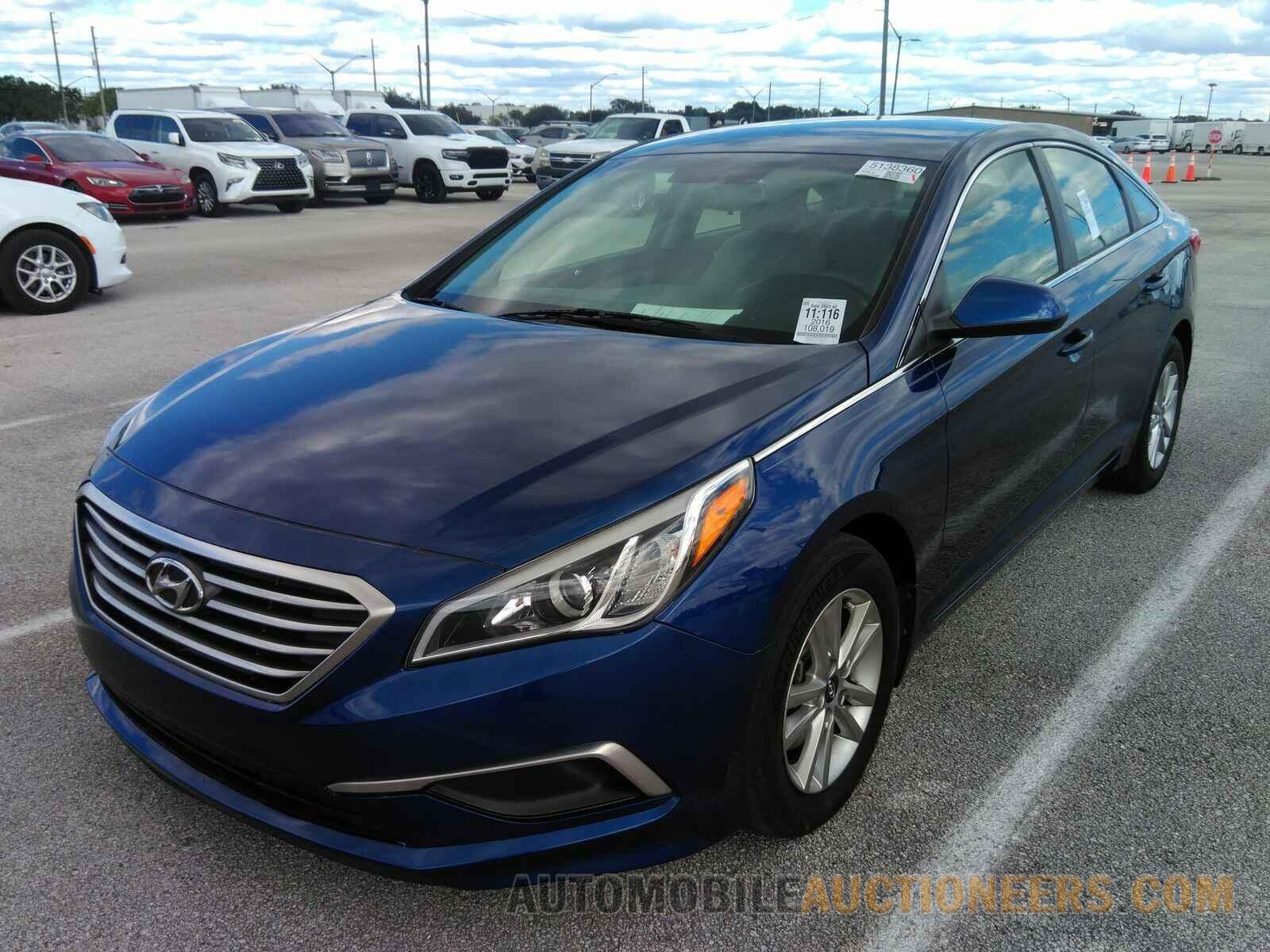 5NPE24AF5GH301676 Hyundai Sonata 2016