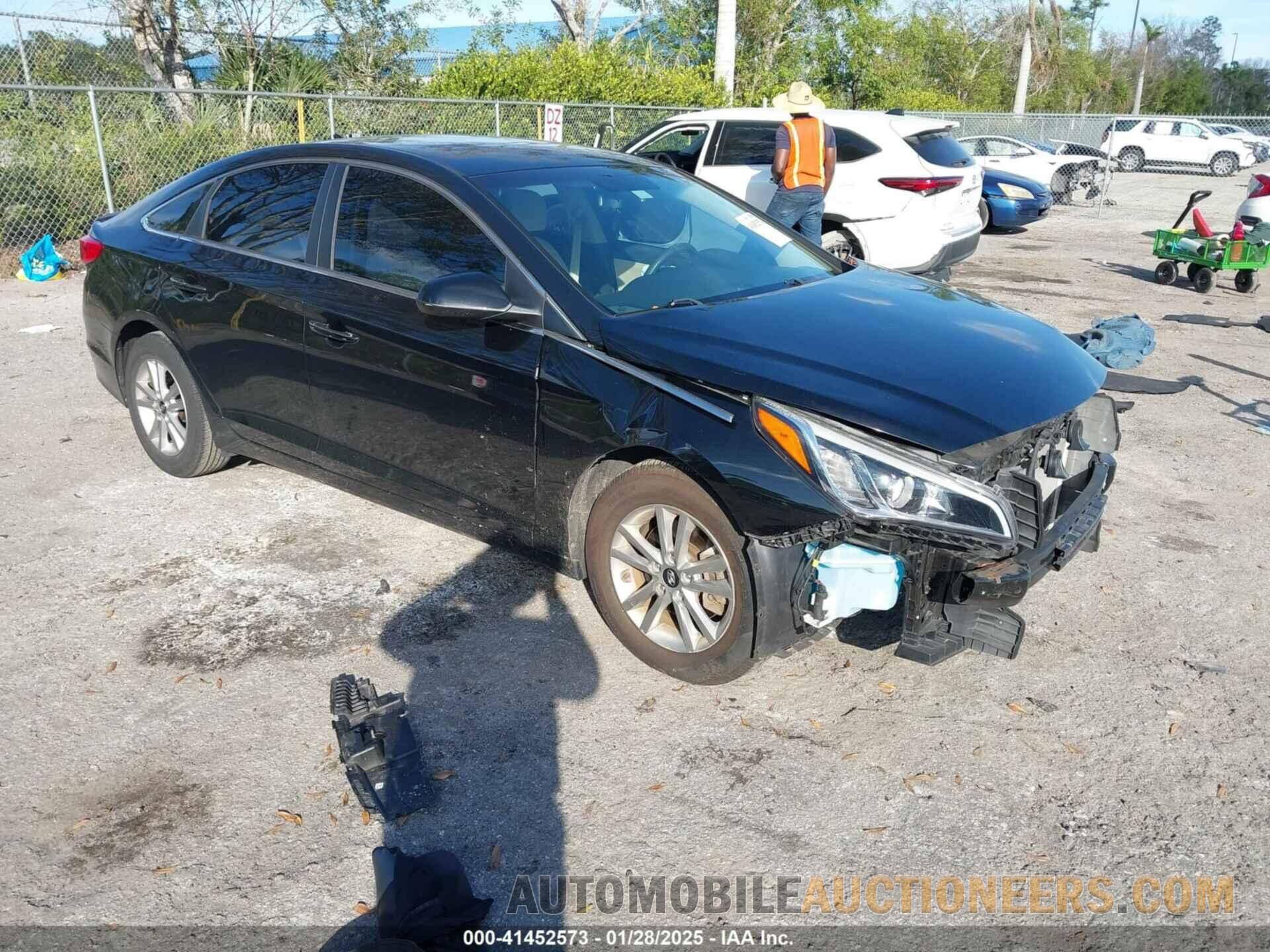 5NPE24AF5GH381013 HYUNDAI SONATA 2016