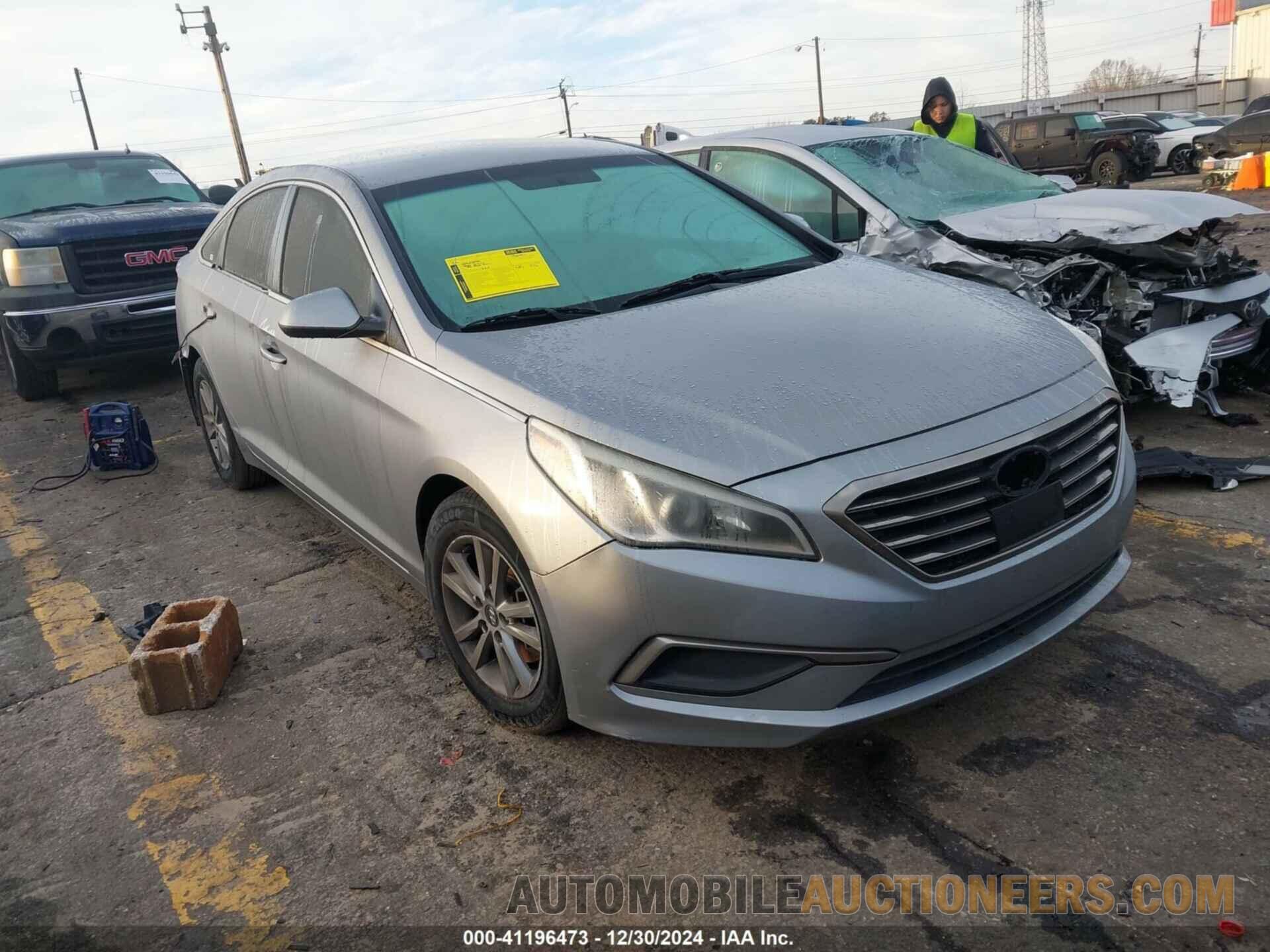 5NPE24AF5GH395106 HYUNDAI SONATA 2016