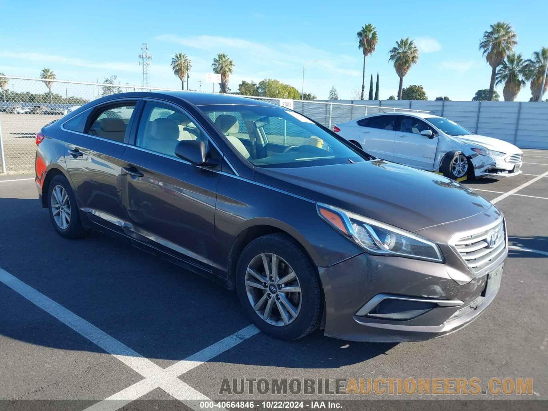 5NPE24AF5HH441244 HYUNDAI SONATA 2017