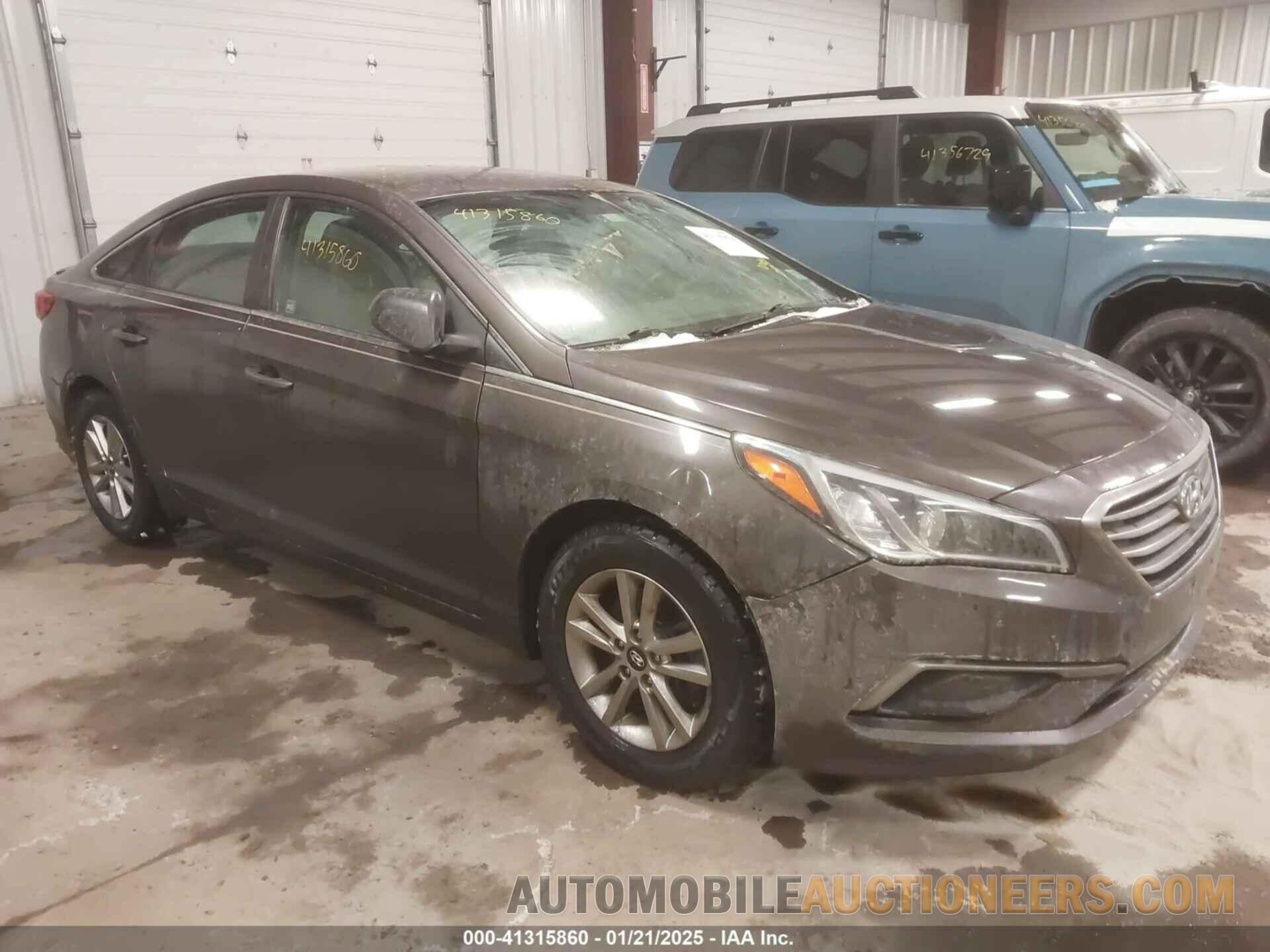 5NPE24AF5HH459100 HYUNDAI SONATA 2017