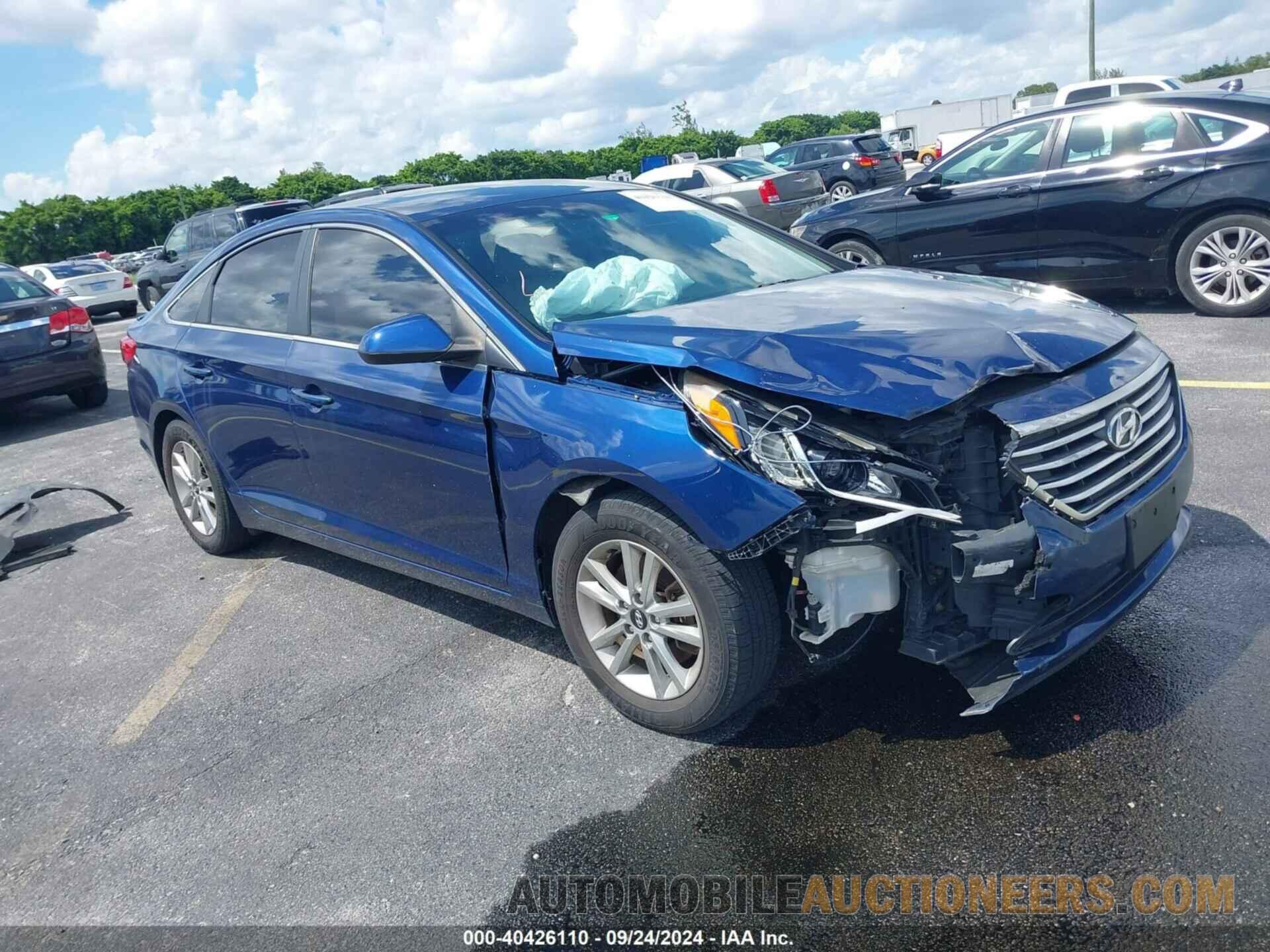 5NPE24AF5HH533275 HYUNDAI SONATA 2017