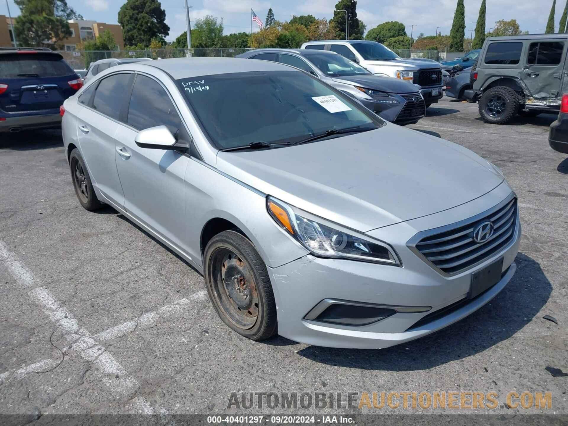 5NPE24AF5HH571735 HYUNDAI SONATA 2017